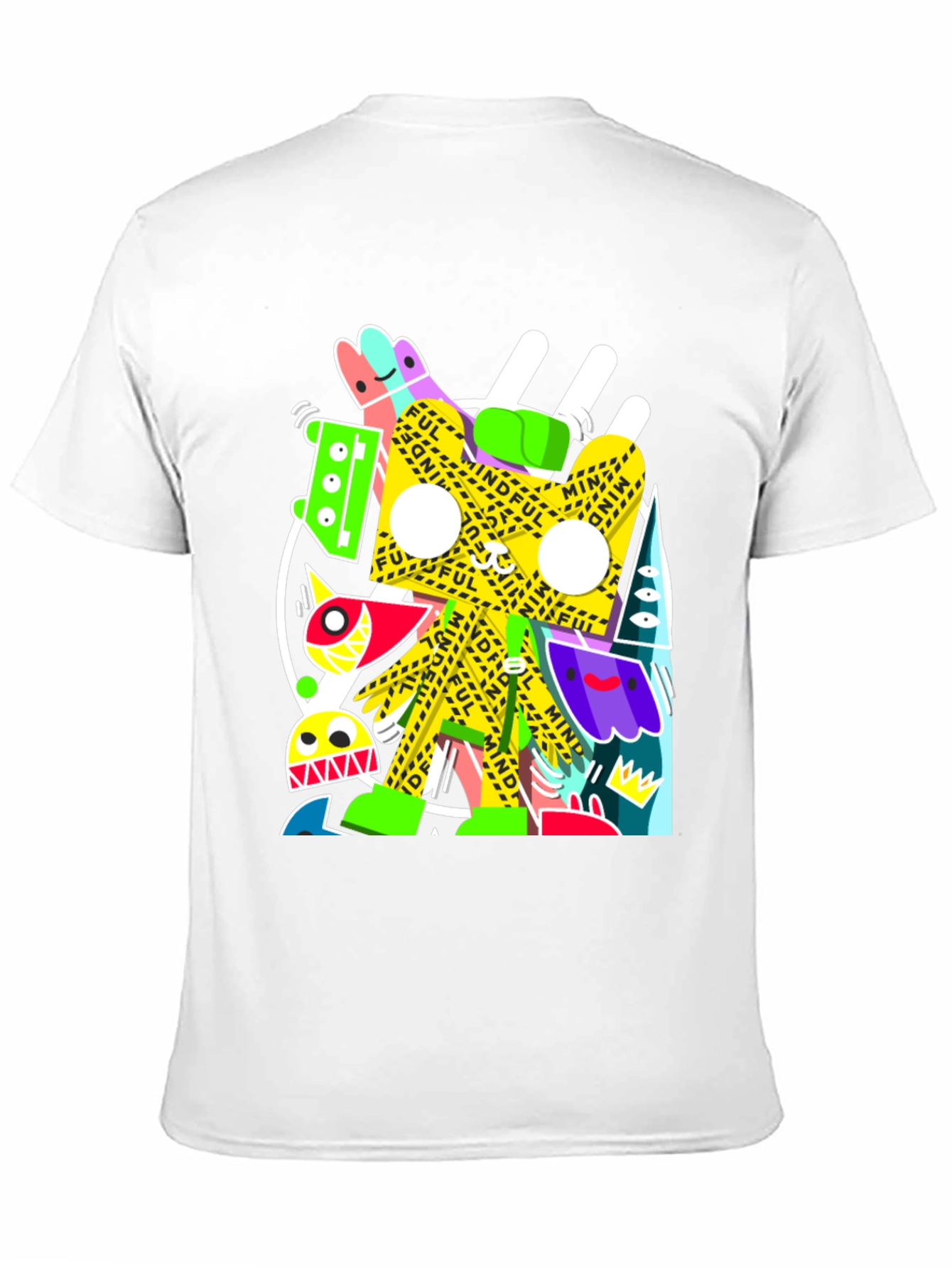 Mindful Doodles Graphic Tee - Black