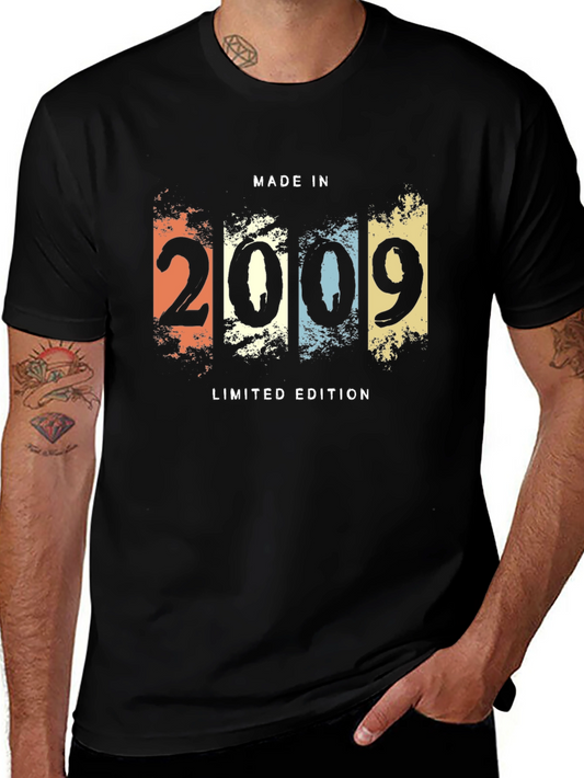 Made in 2009 Limited Edition Tee - 15th Birthday Gift