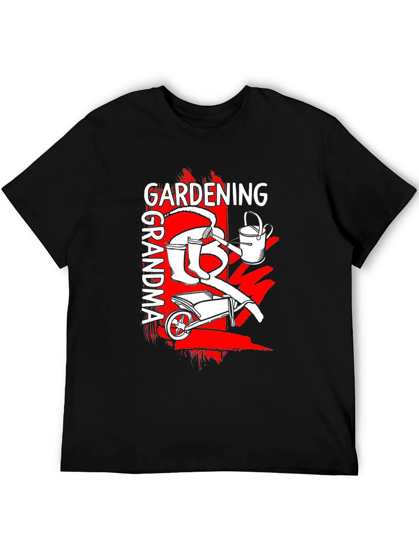 Gardening Grandma T-Shirt - Black