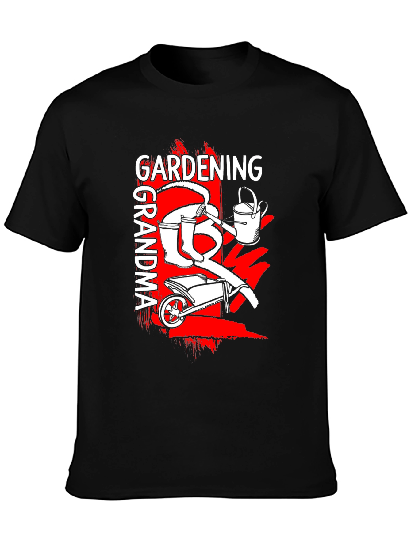 Gardening Grandma T-Shirt - Black