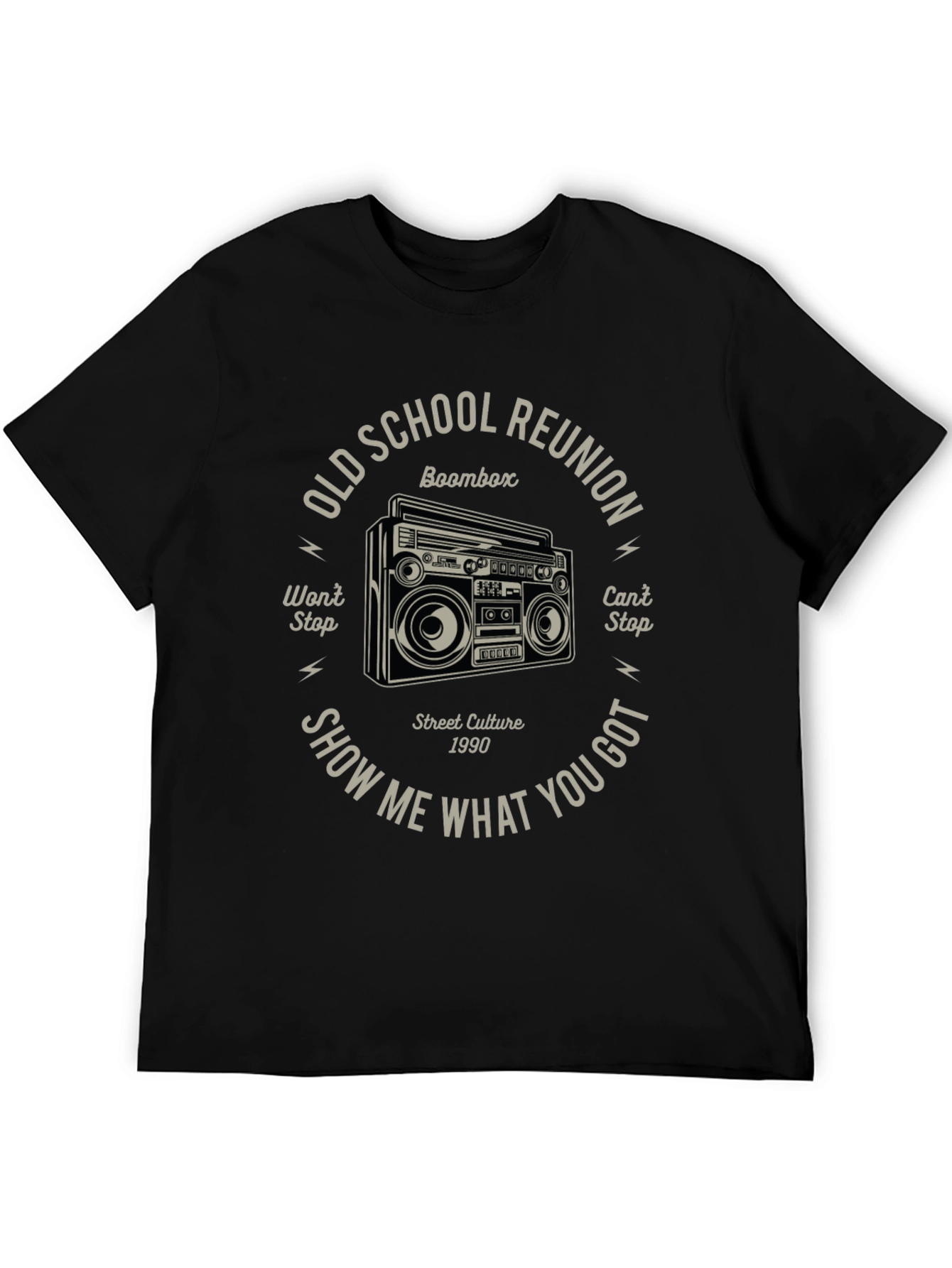 Old School Reunion Boombox Graphic Tee