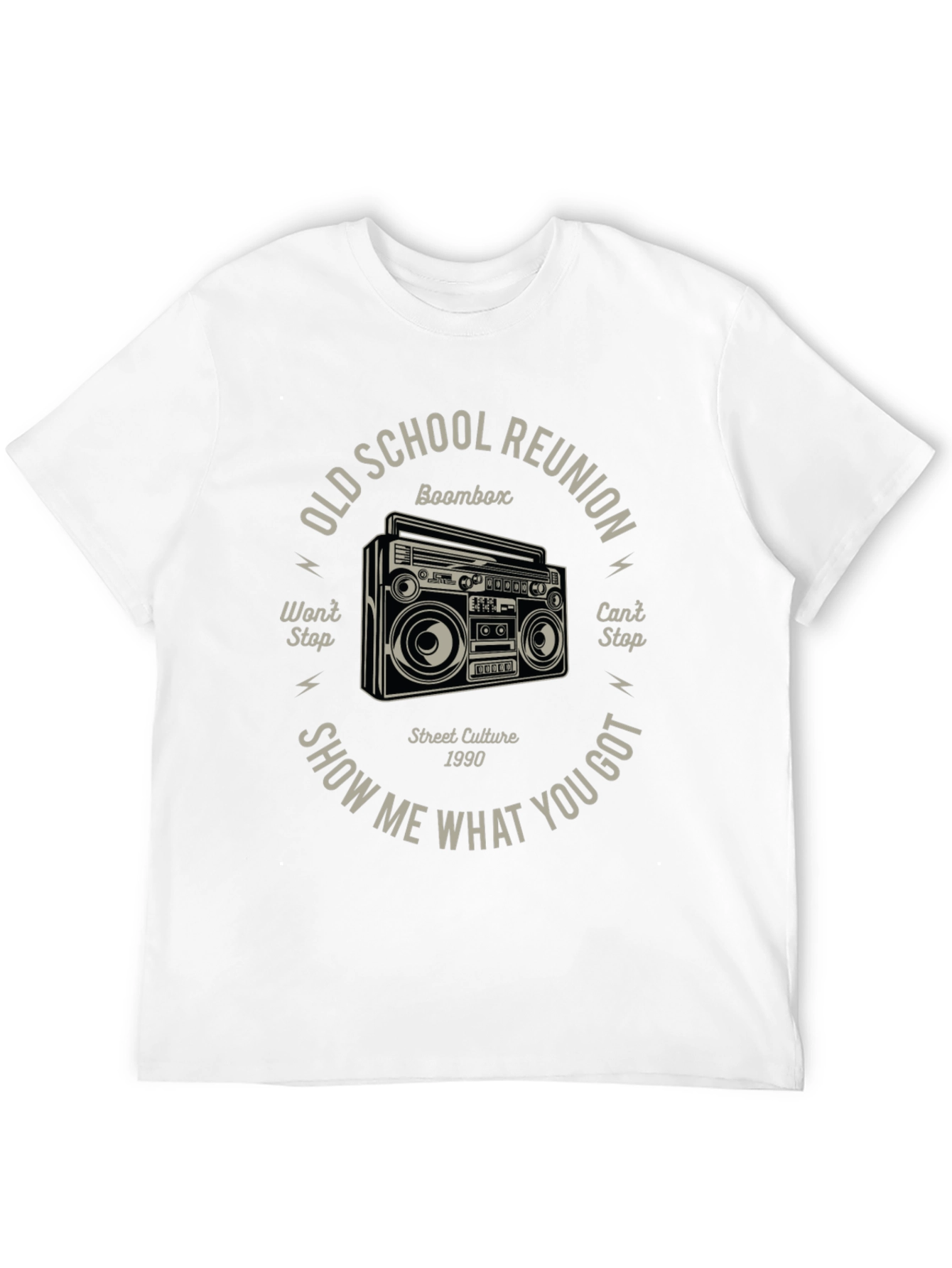 Old School Reunion Boombox Graphic Tee
