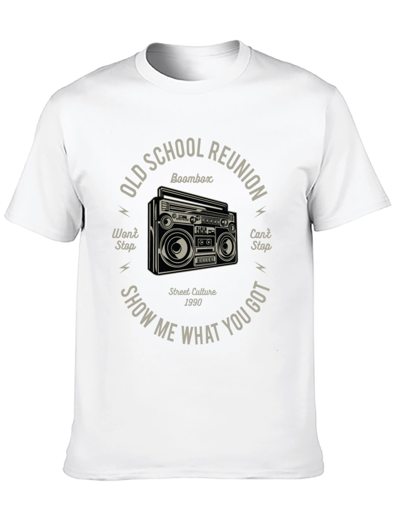 Old School Reunion Boombox Graphic Tee
