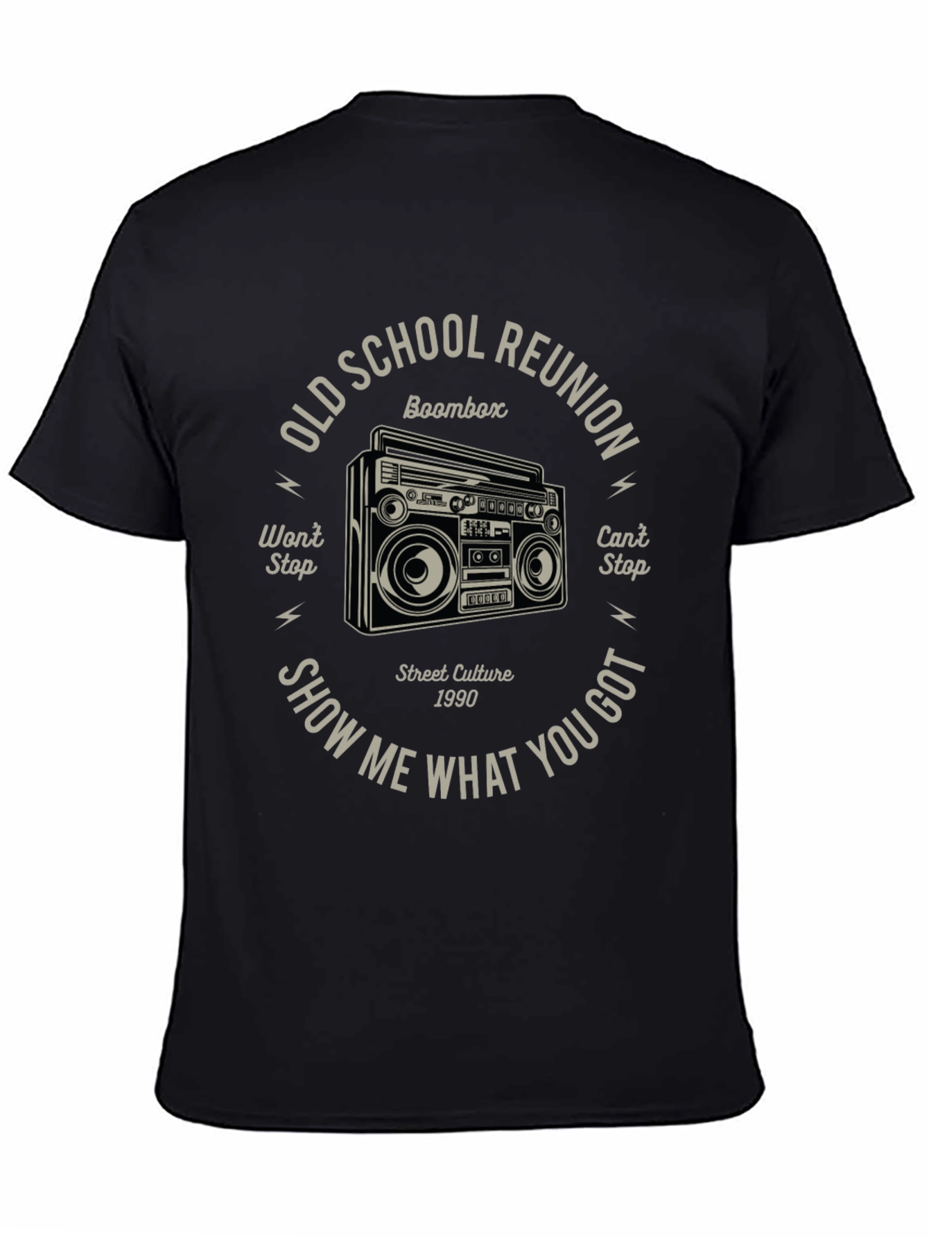 Old School Reunion Boombox Graphic Tee