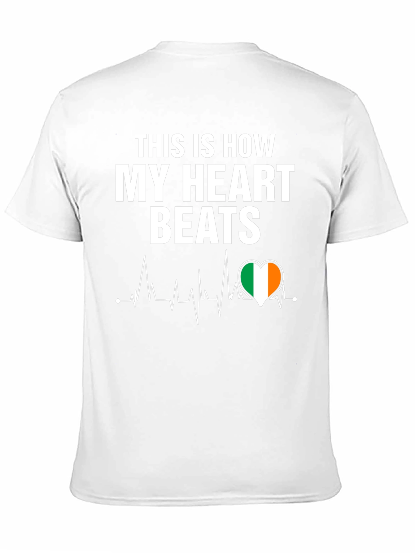 Irish Heartbeat T-Shirt - Ireland Pride