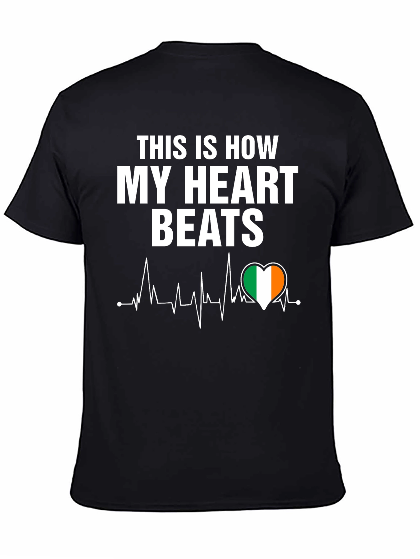 Irish Heartbeat T-Shirt - Ireland Pride