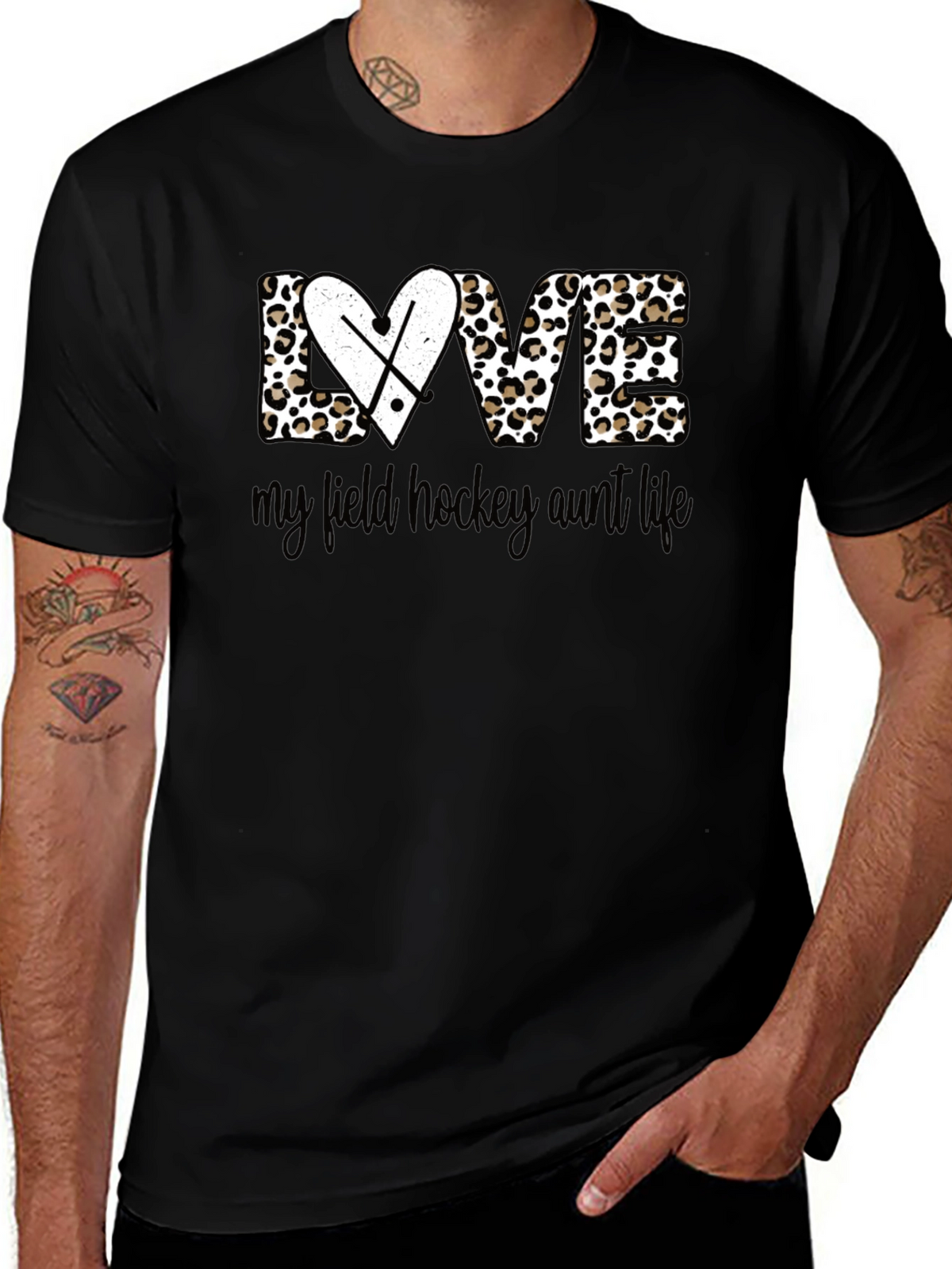 Field Hockey Aunt Life Tee