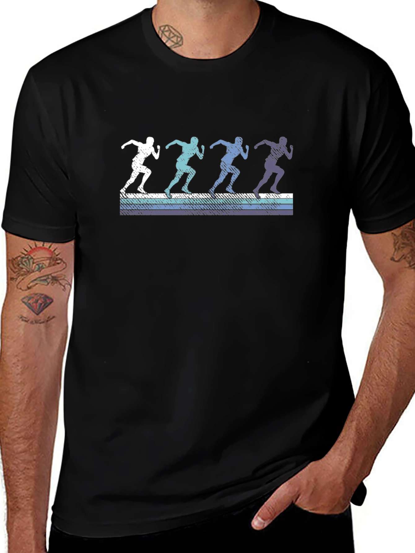 Retro Runner Silhouette Tee