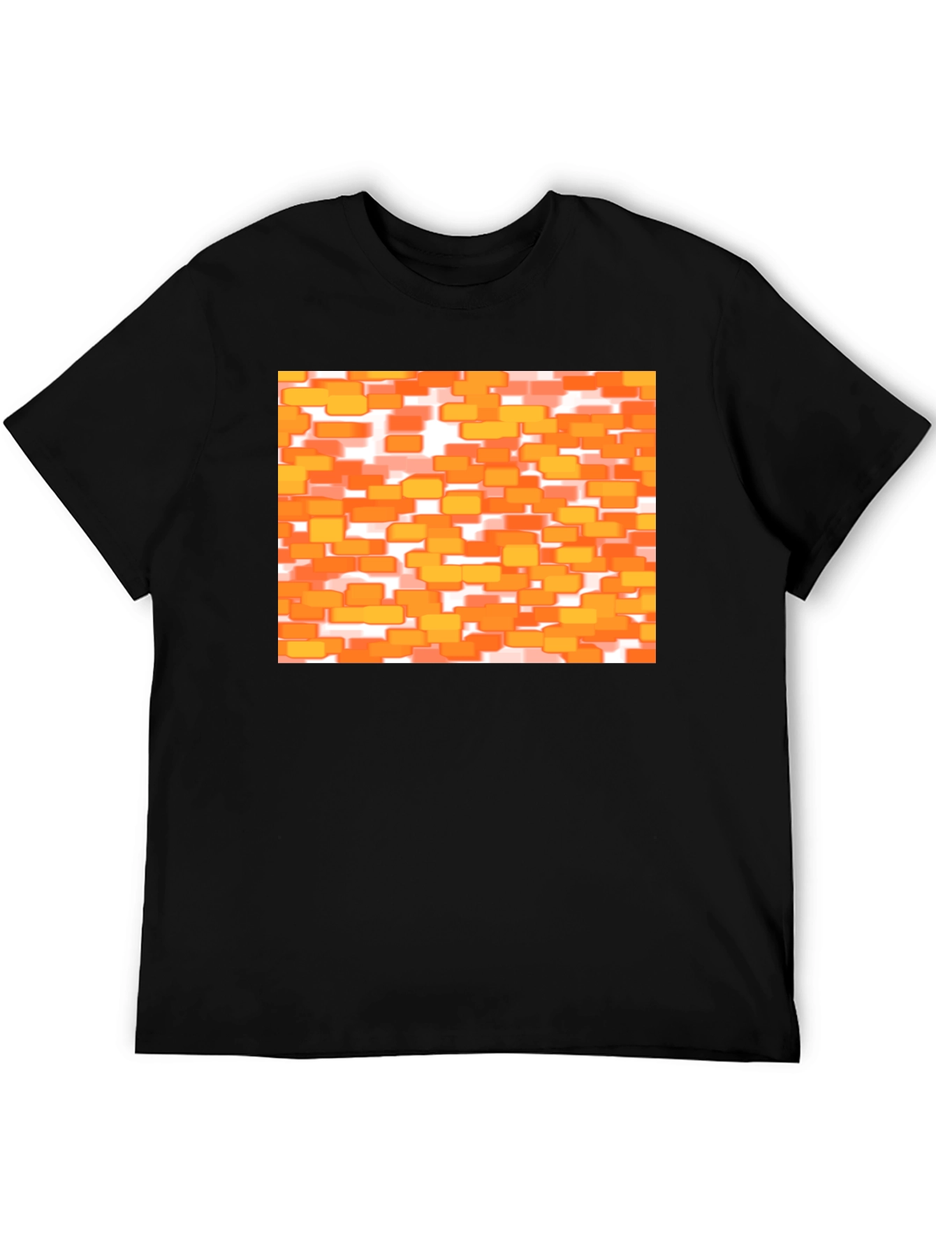 Retro Orange Brick T-Shirt