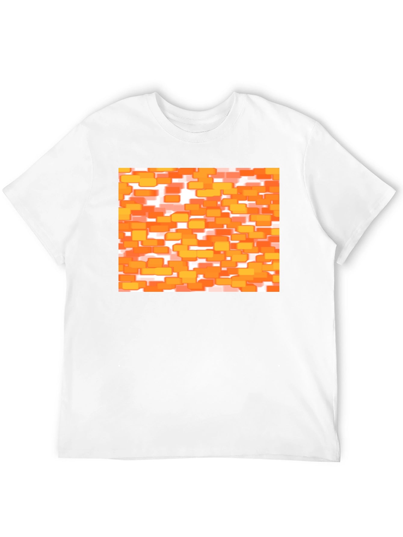 Retro Orange Brick T-Shirt