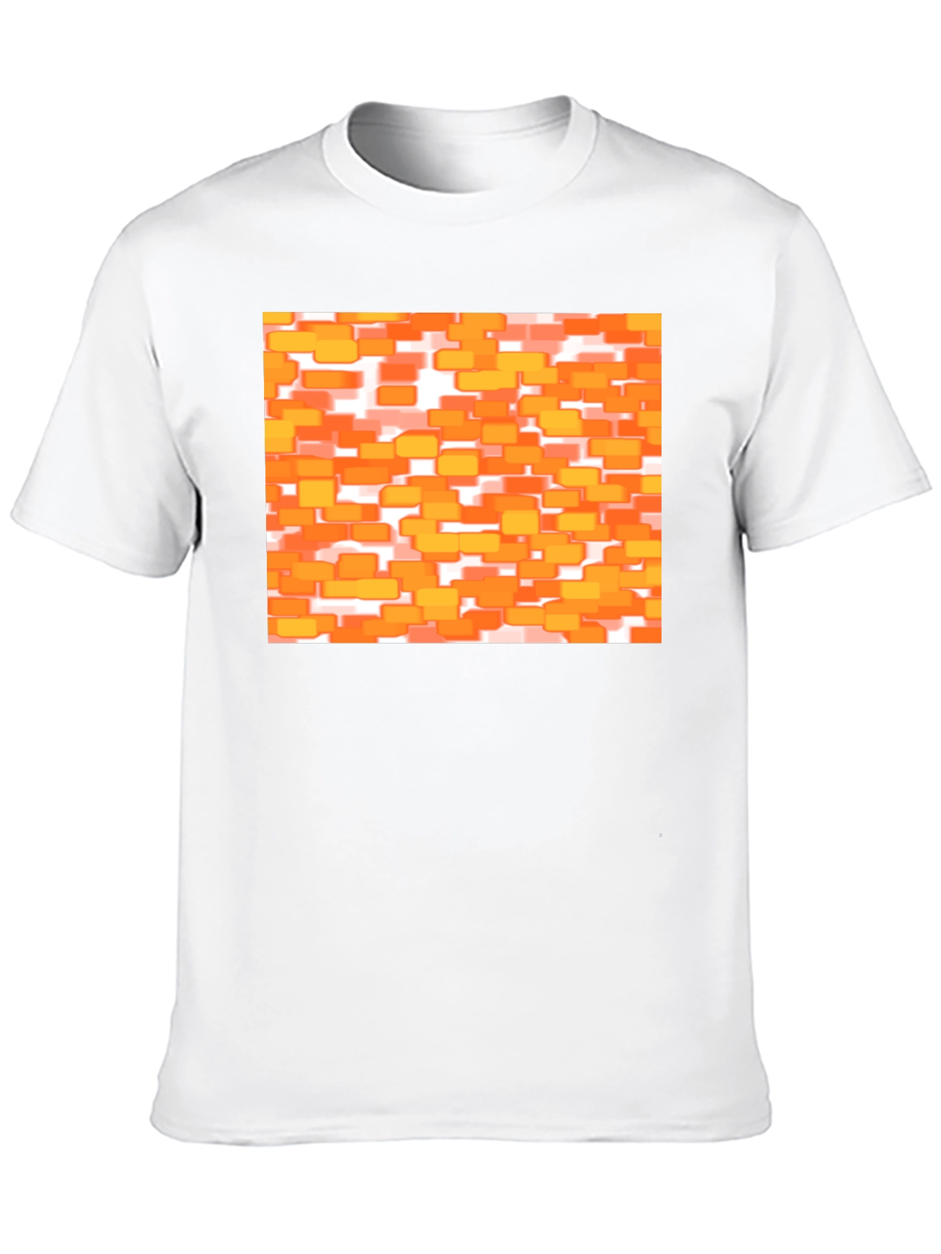 Retro Orange Brick T-Shirt