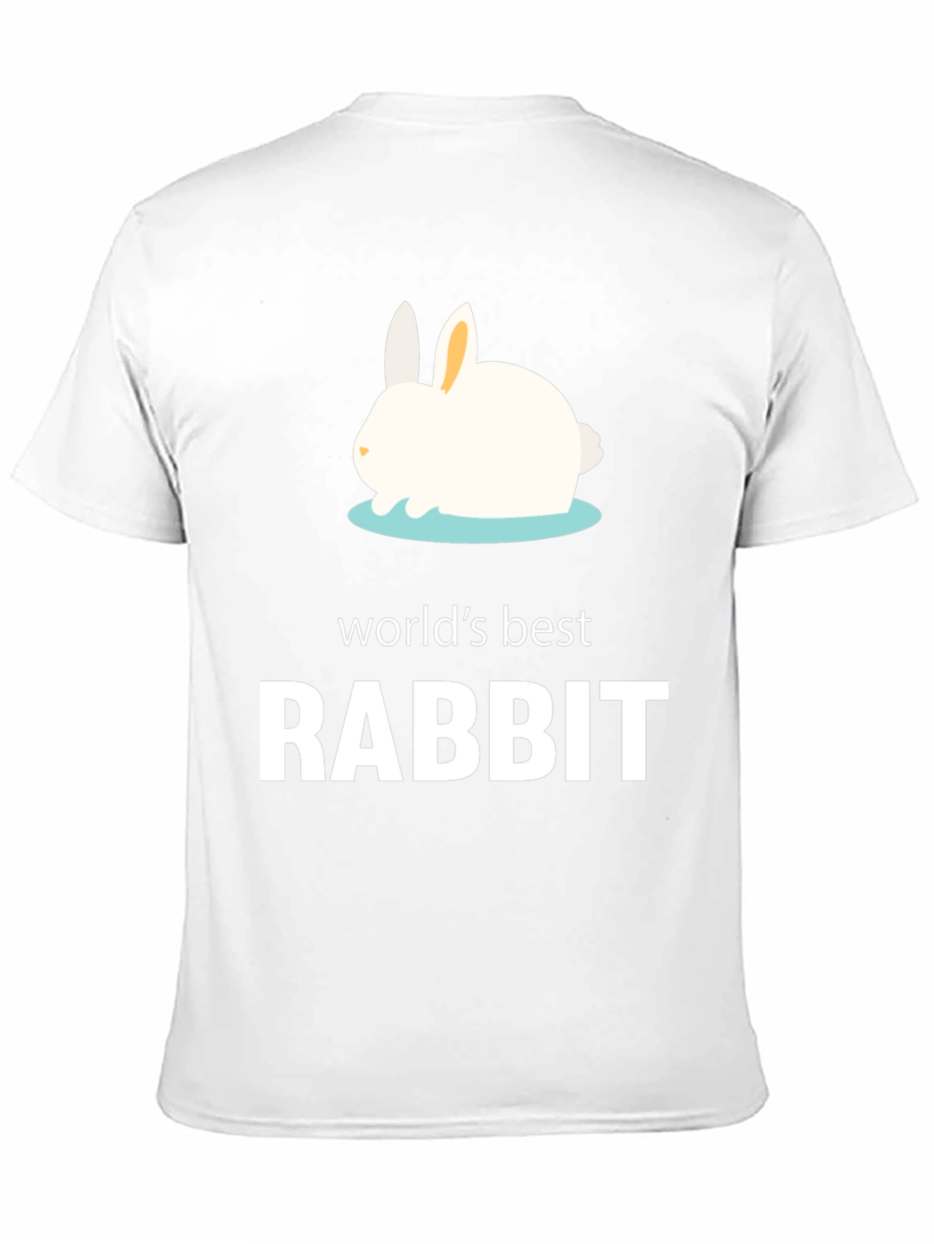 Worlds Best Rabbit T-Shirt - Black
