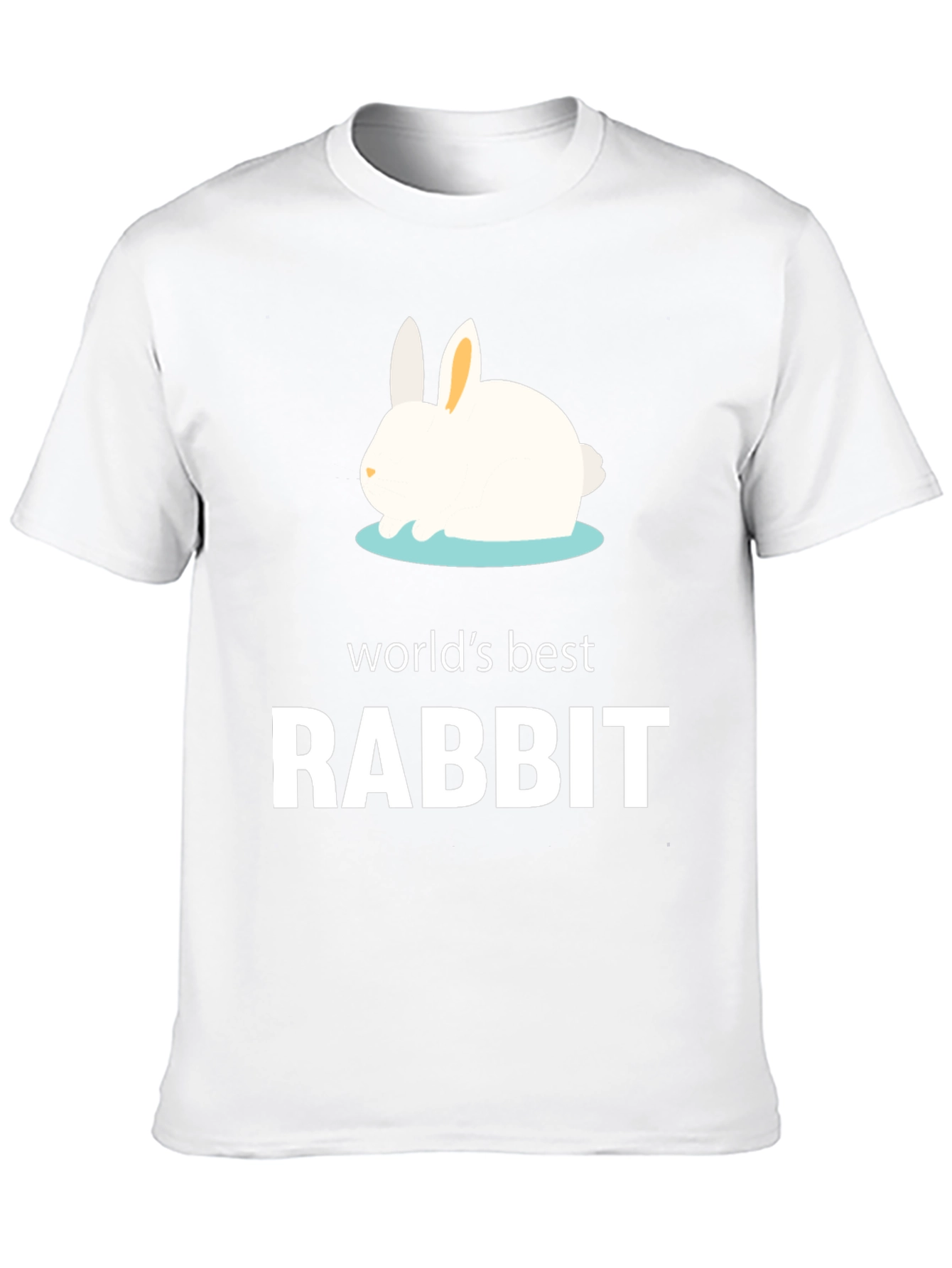 Worlds Best Rabbit T-Shirt - Black