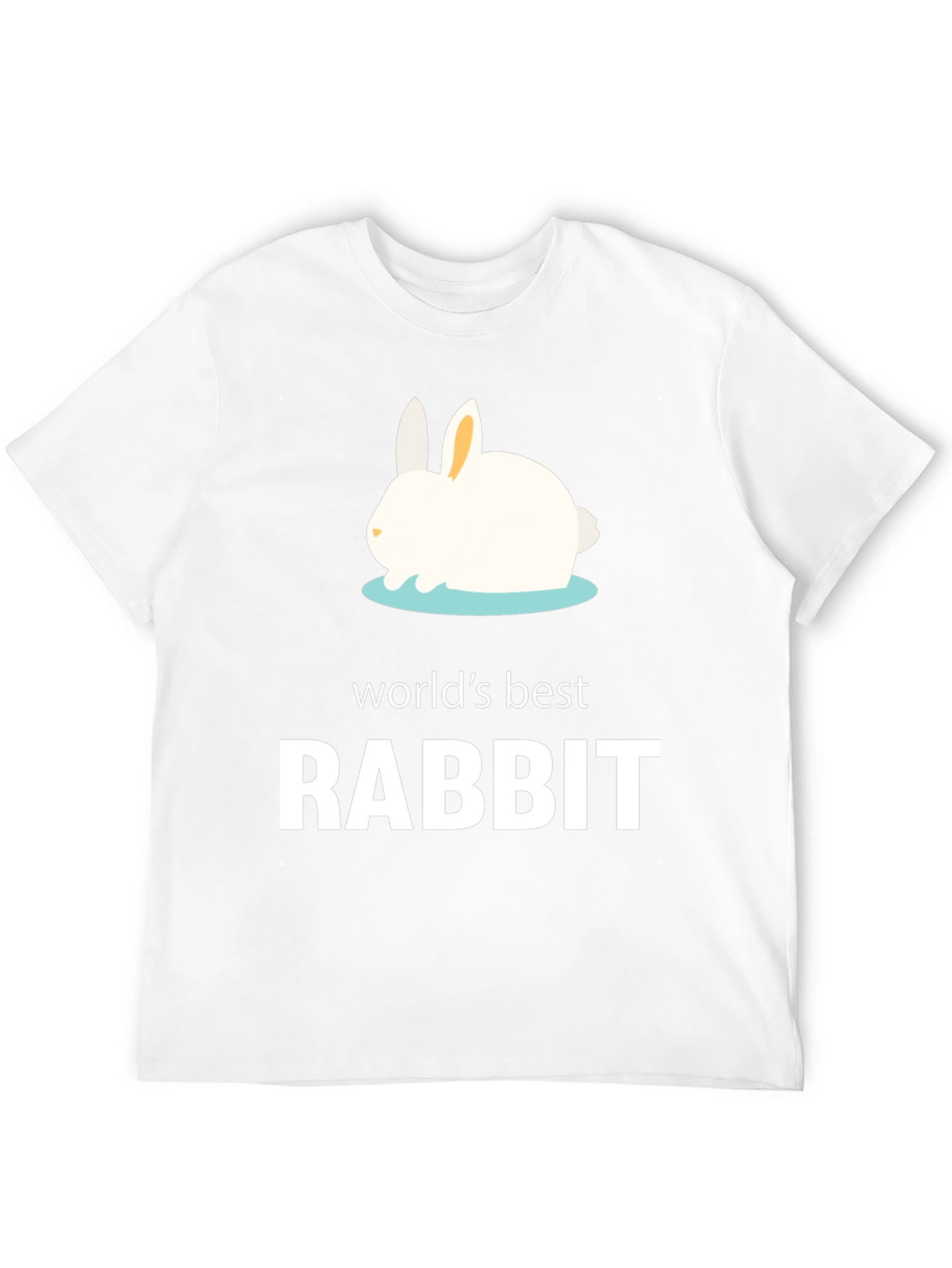 Worlds Best Rabbit T-Shirt - Black