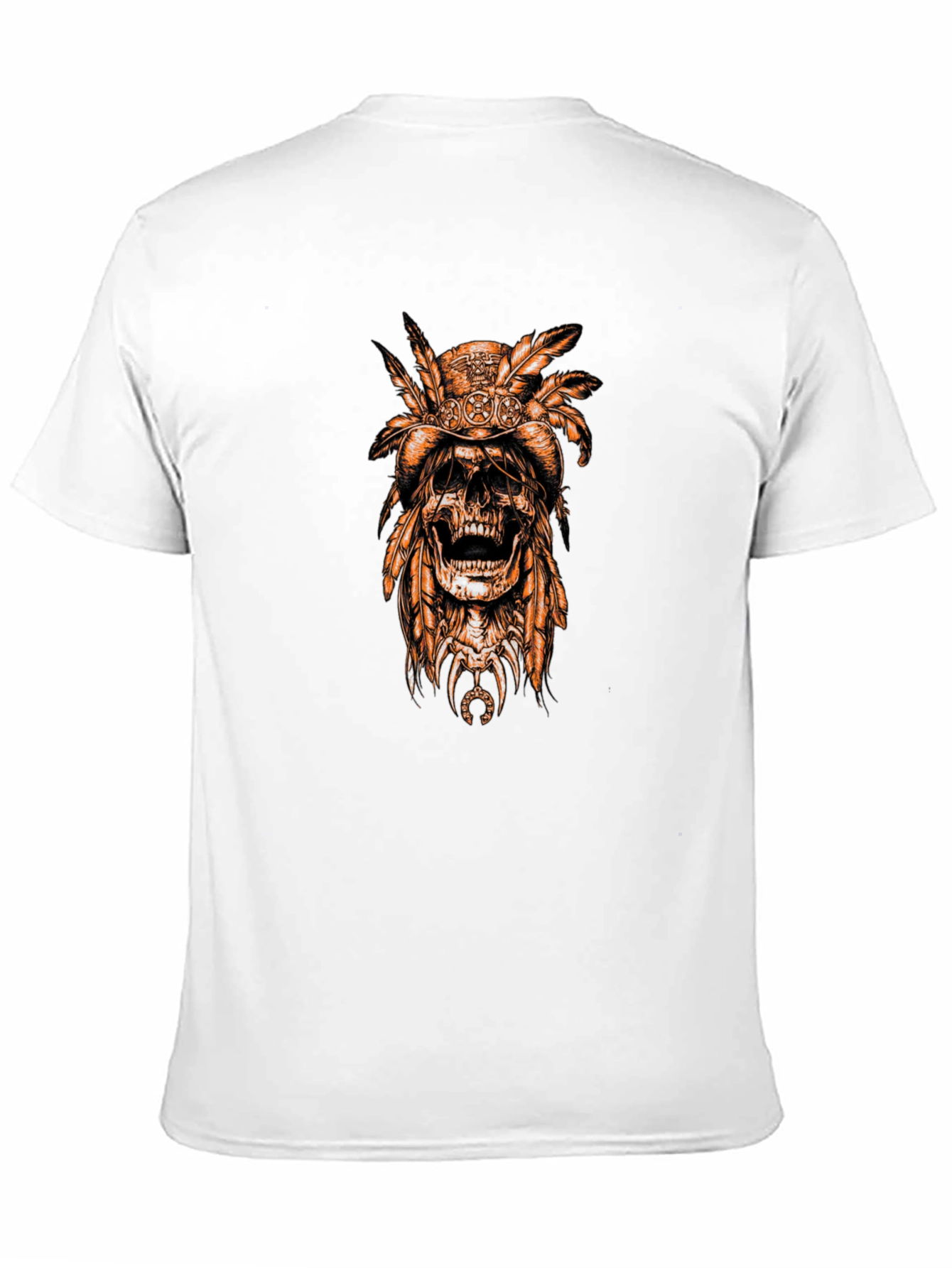Skull Chief Tee - Black Graphic T-Shirt