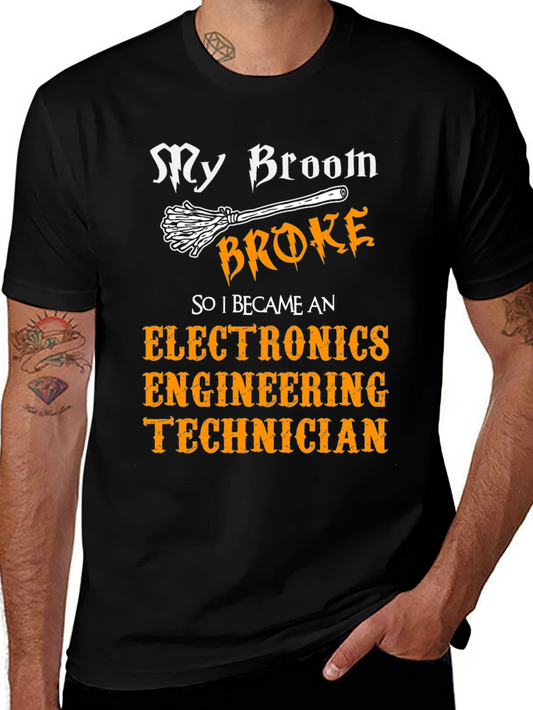 Electronics Engineering Technician Halloween T-Shirt