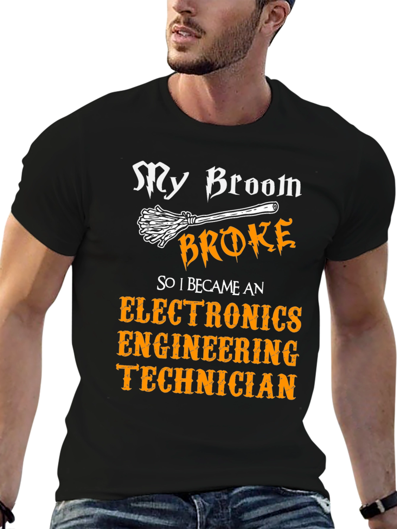 Electronics Engineering Technician Halloween T-Shirt