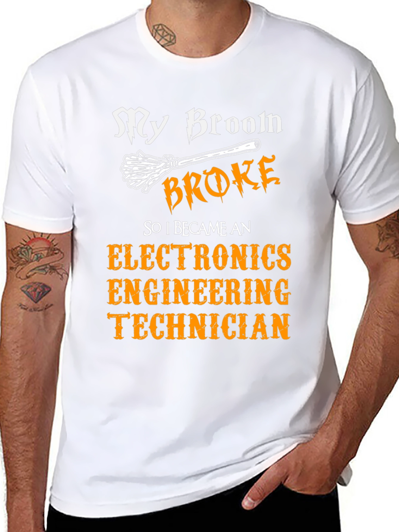 Electronics Engineering Technician Halloween T-Shirt