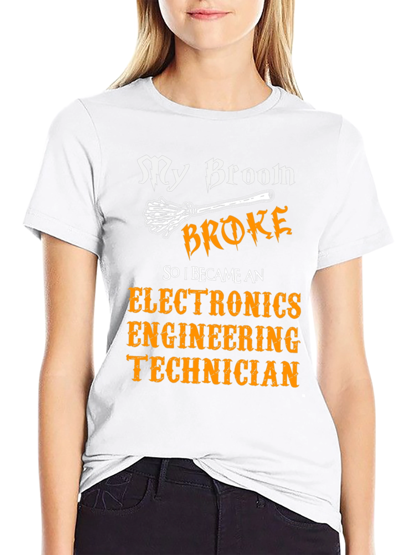 Electronics Engineering Technician Halloween T-Shirt