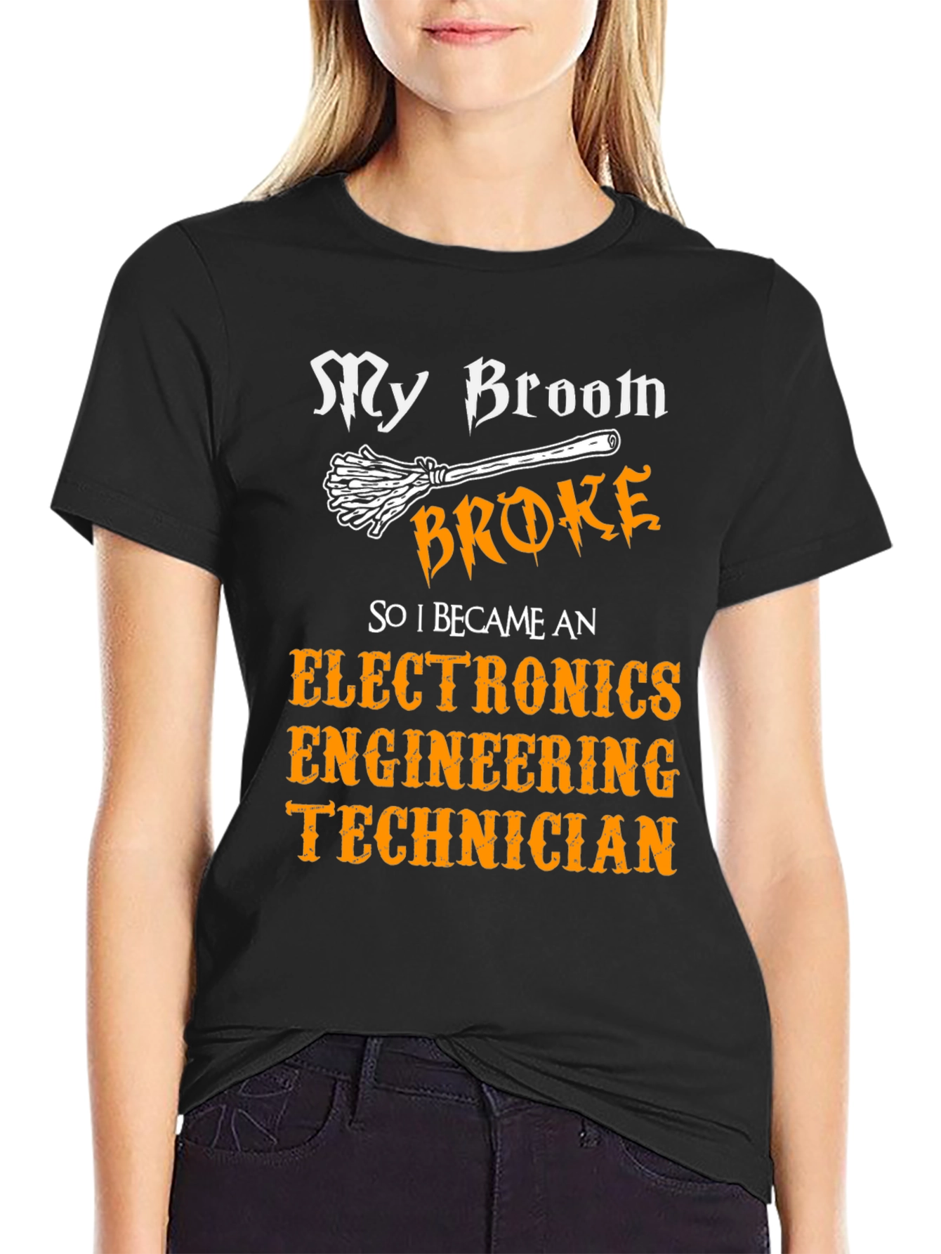 Electronics Engineering Technician Halloween T-Shirt