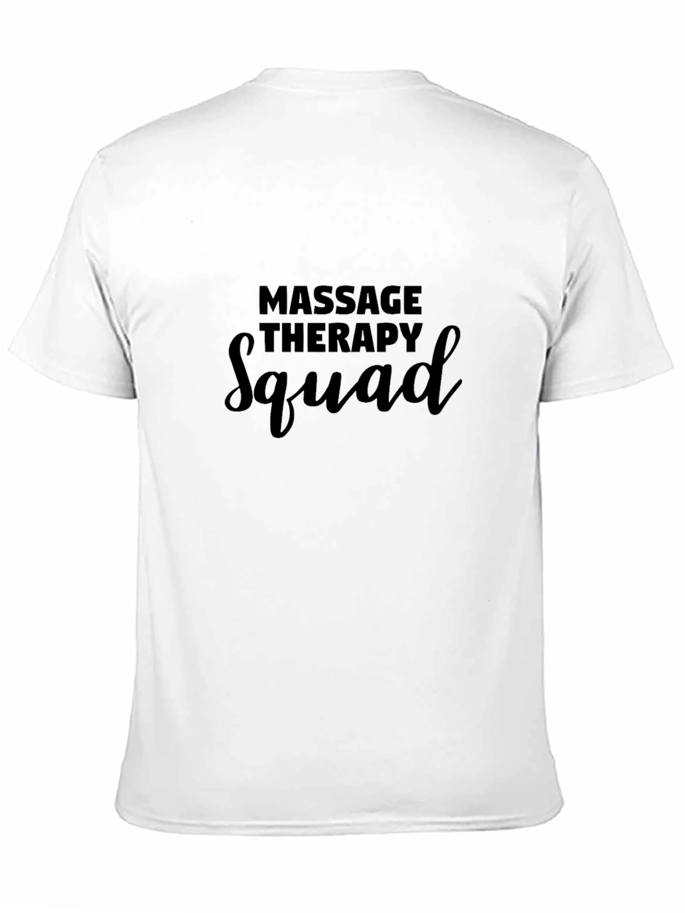Massage Therapy Squad Black T-Shirt