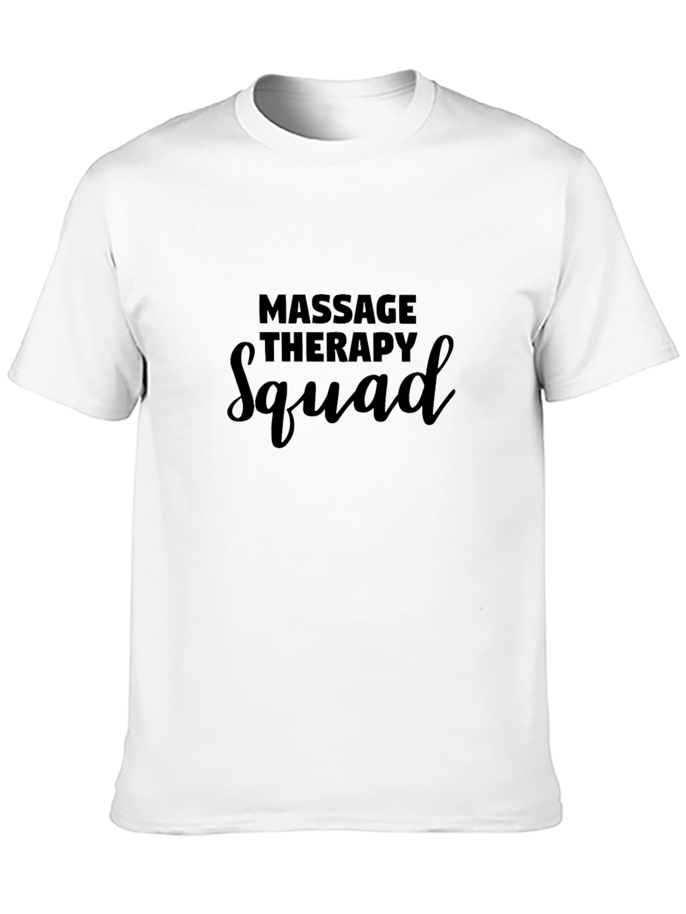 Massage Therapy Squad Black T-Shirt