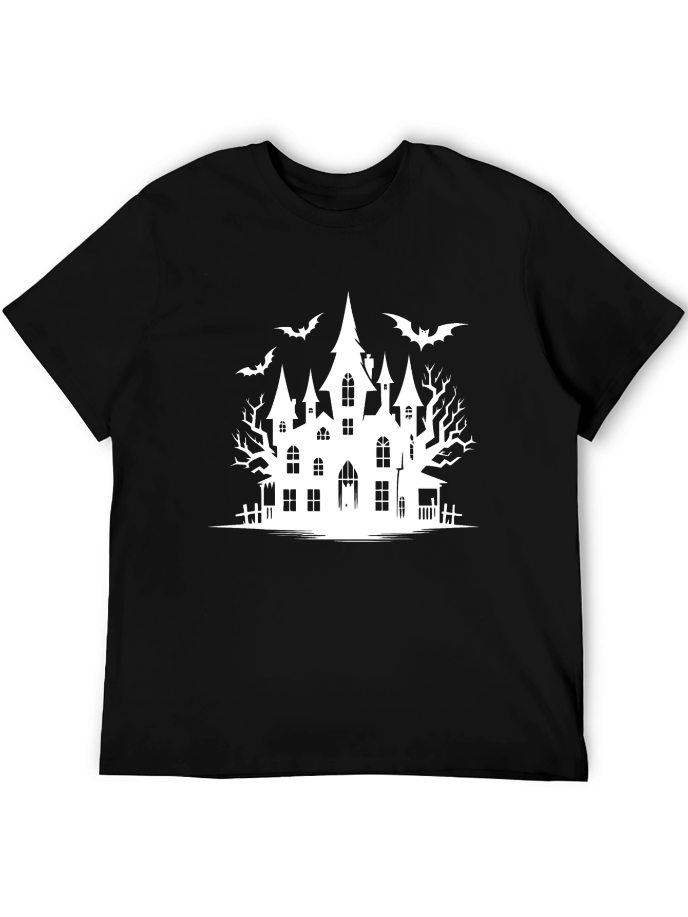 Spooky Haunted House Halloween T-Shirt