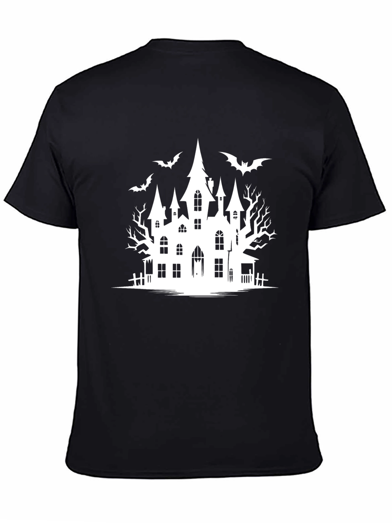 Spooky Haunted House Halloween T-Shirt