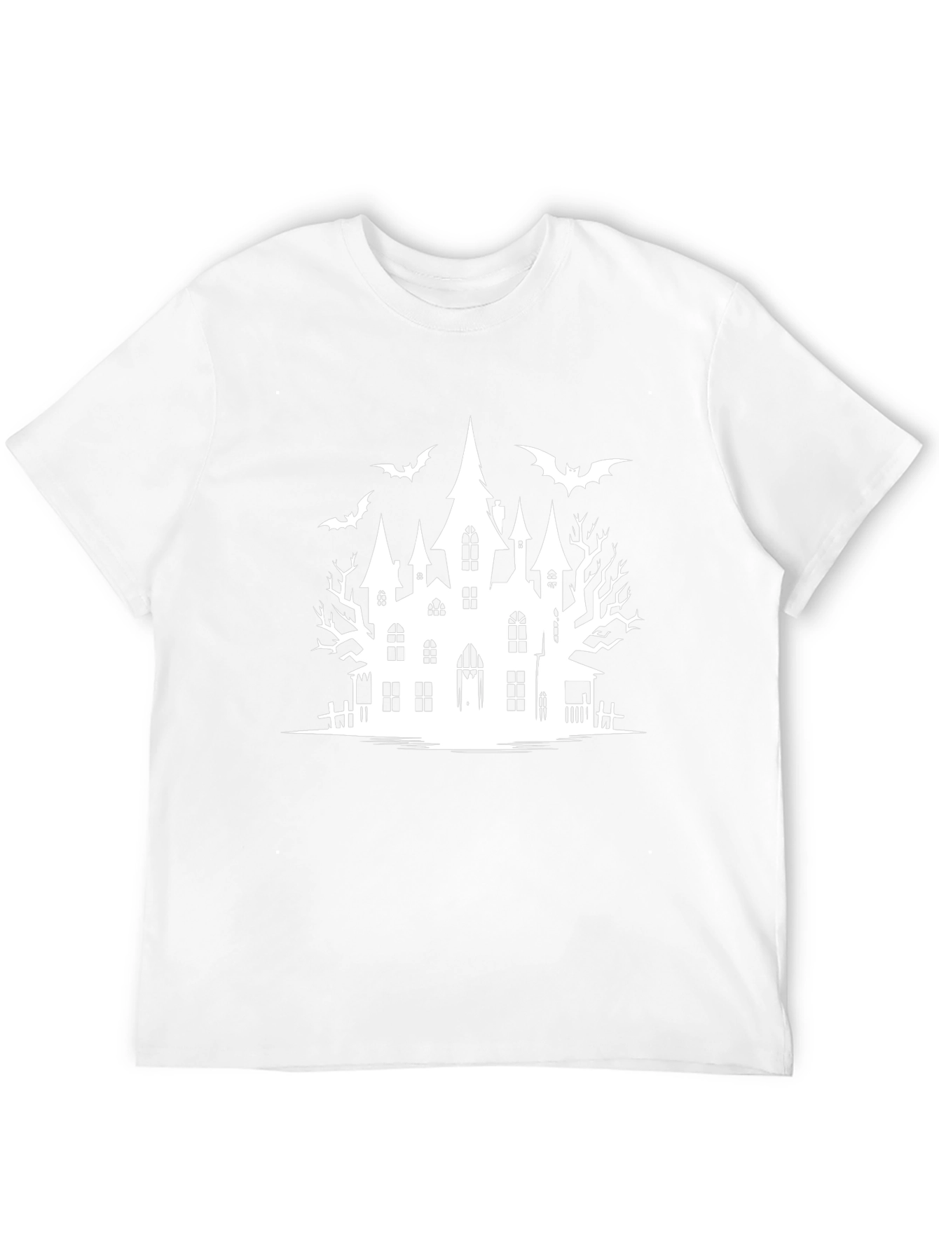 Spooky Haunted House Halloween T-Shirt