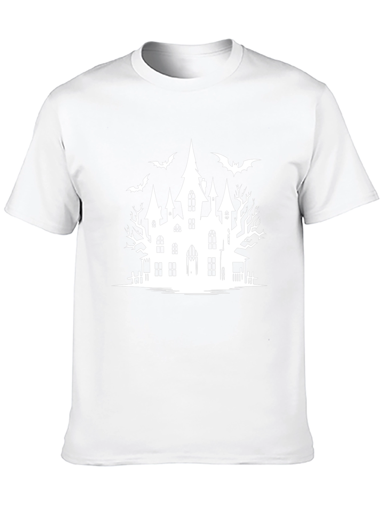 Spooky Haunted House Halloween T-Shirt