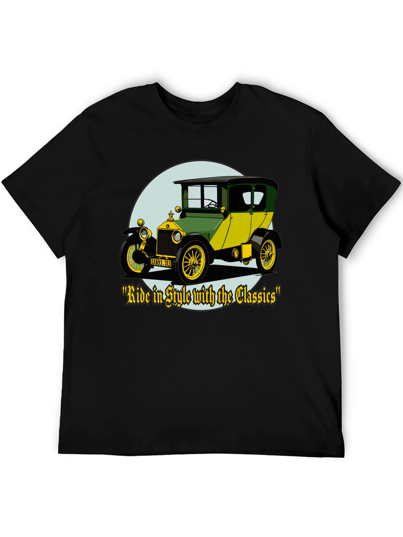 Classic Car Graphic T-Shirt - Ride in Style Tee
