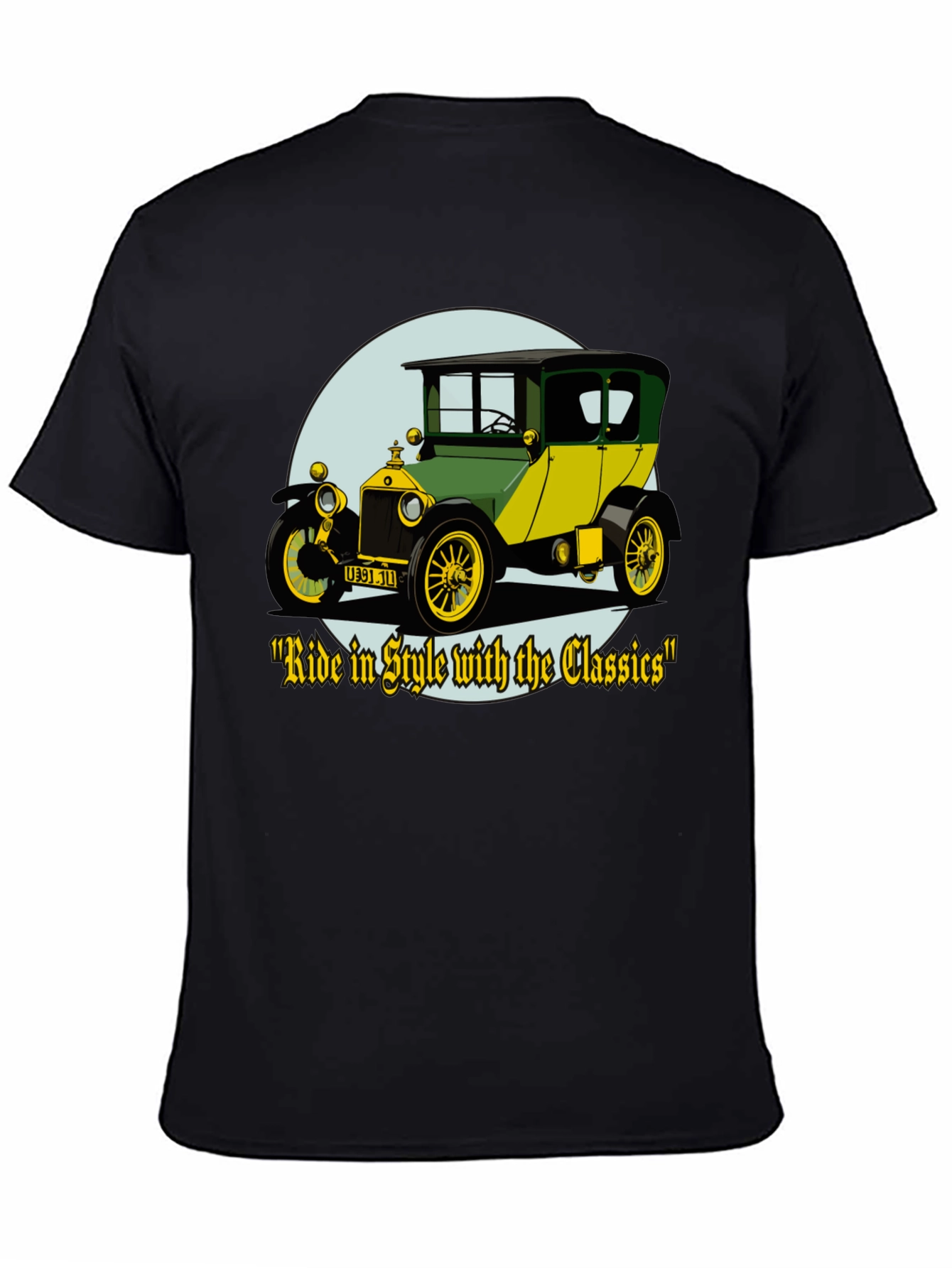 Classic Car Graphic T-Shirt - Ride in Style Tee