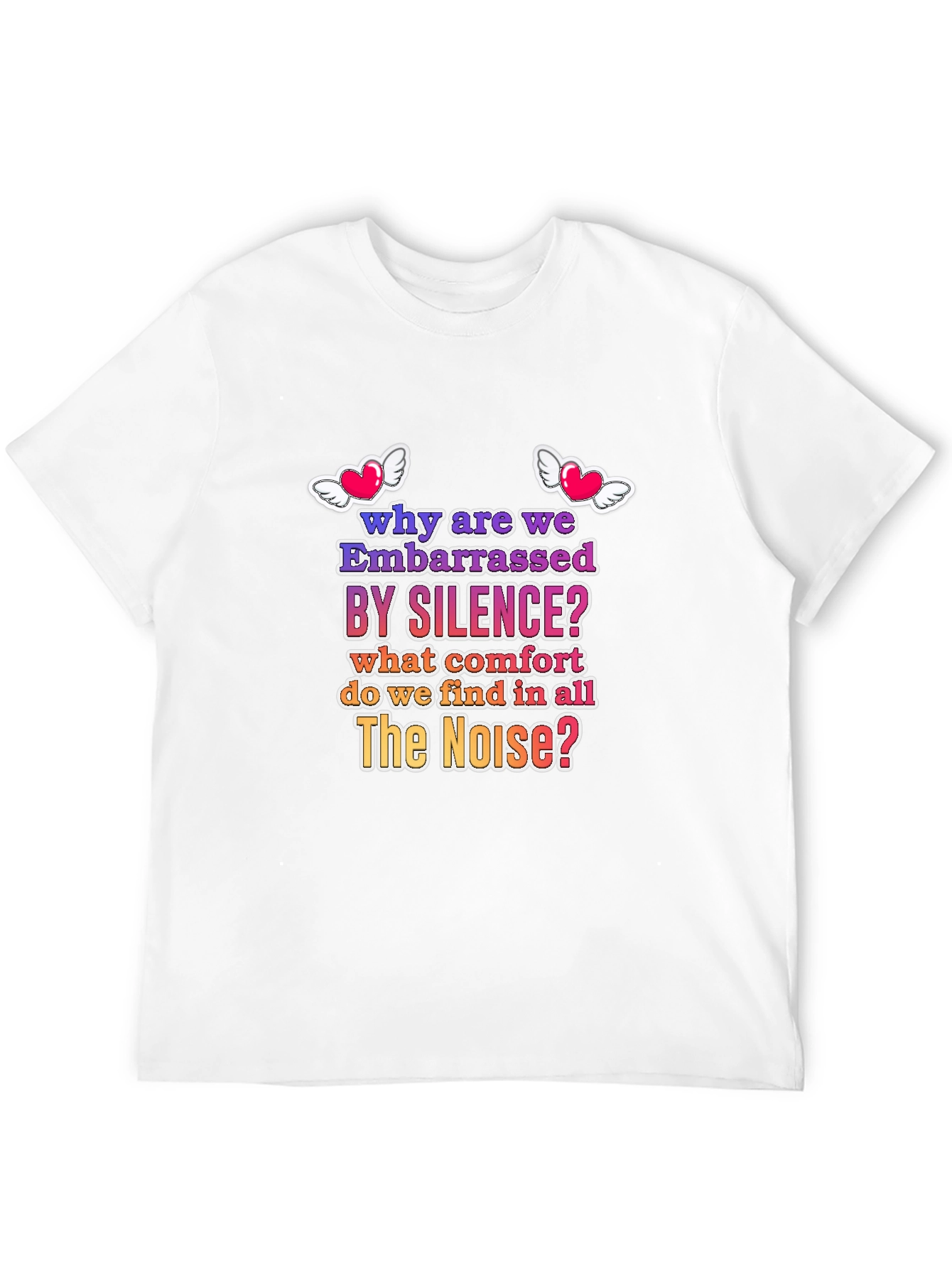 Embarrassed by Silence Graphic T-Shirt