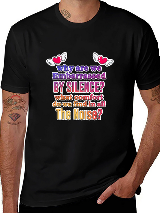 Embarrassed by Silence Graphic T-Shirt