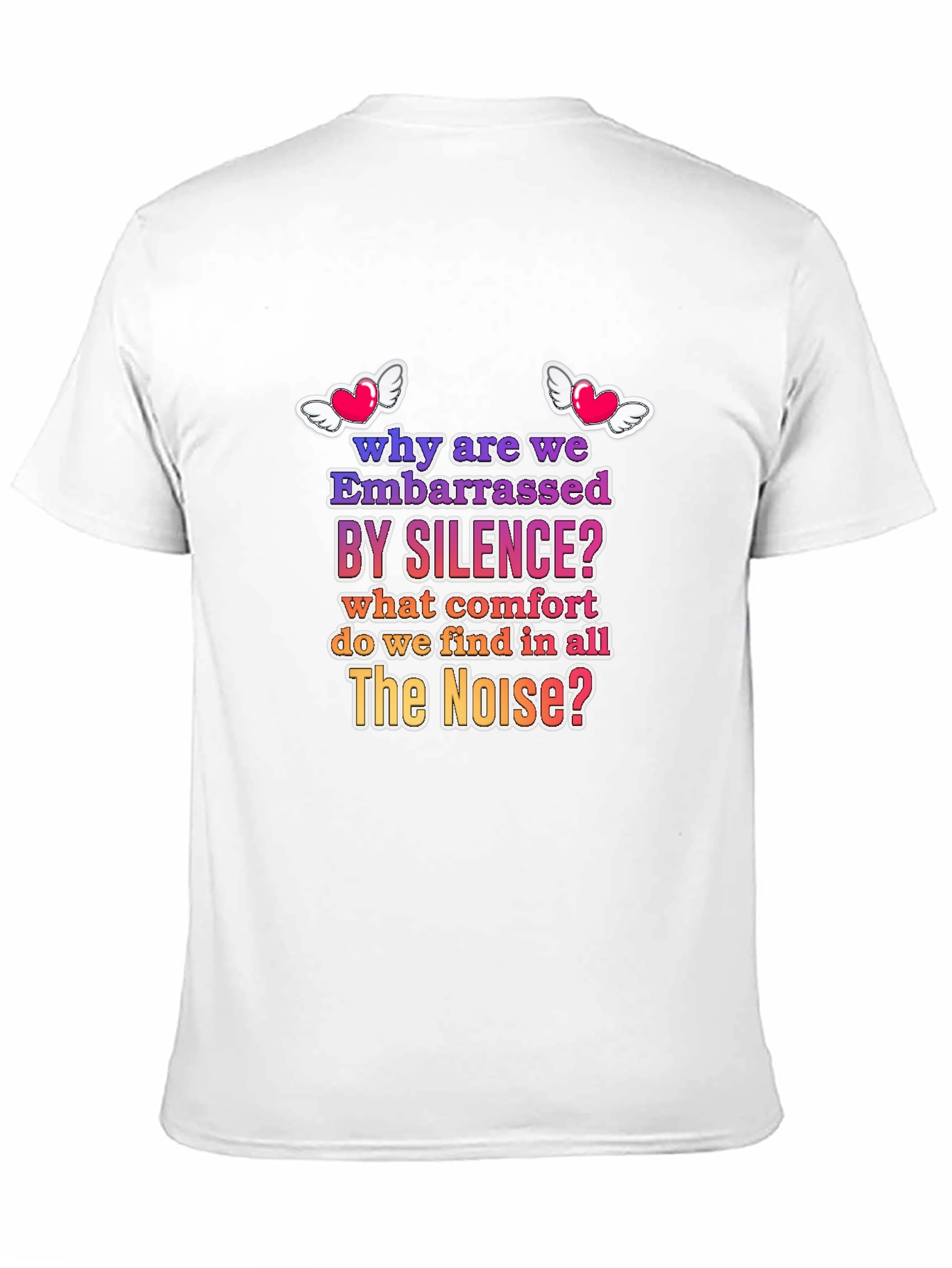 Embarrassed by Silence Graphic T-Shirt