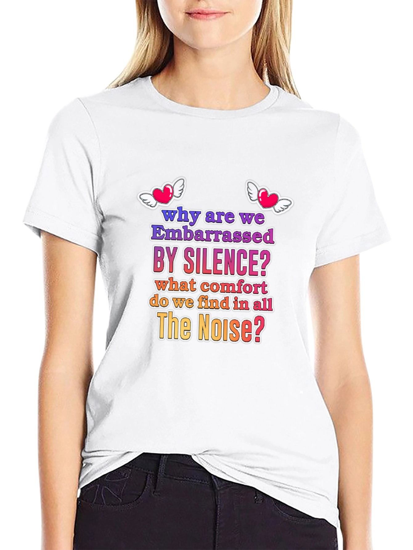 Embarrassed by Silence Graphic T-Shirt