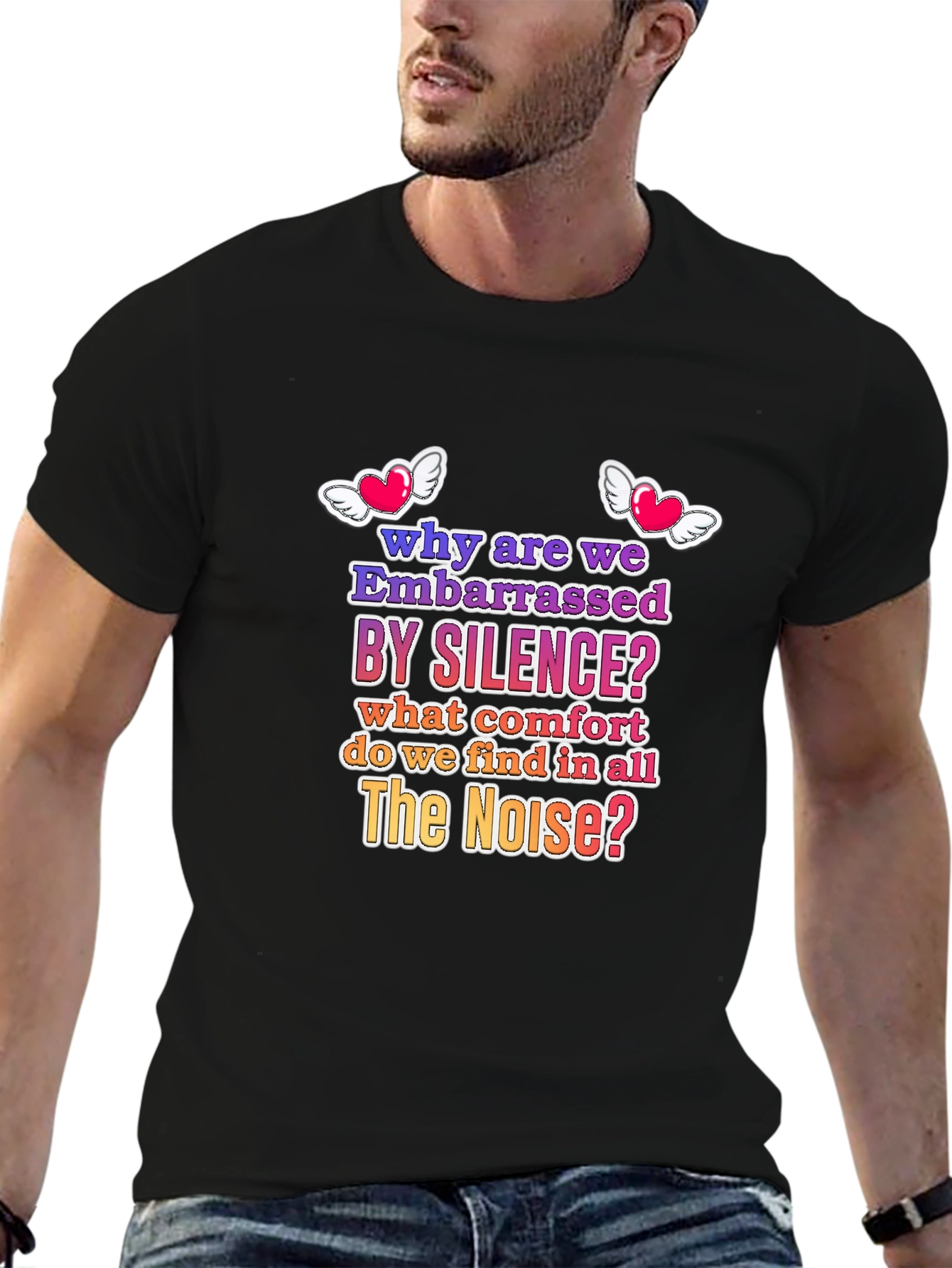 Embarrassed by Silence Graphic T-Shirt