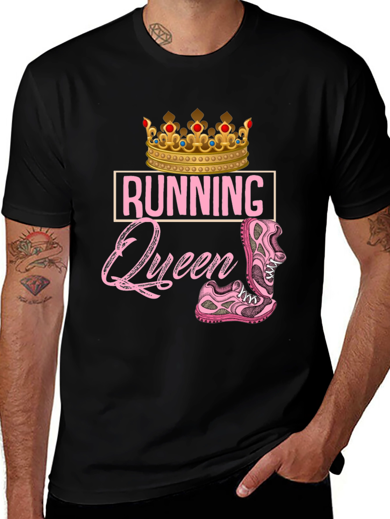 Running Queen T-Shirt - Stylish & Comfortable