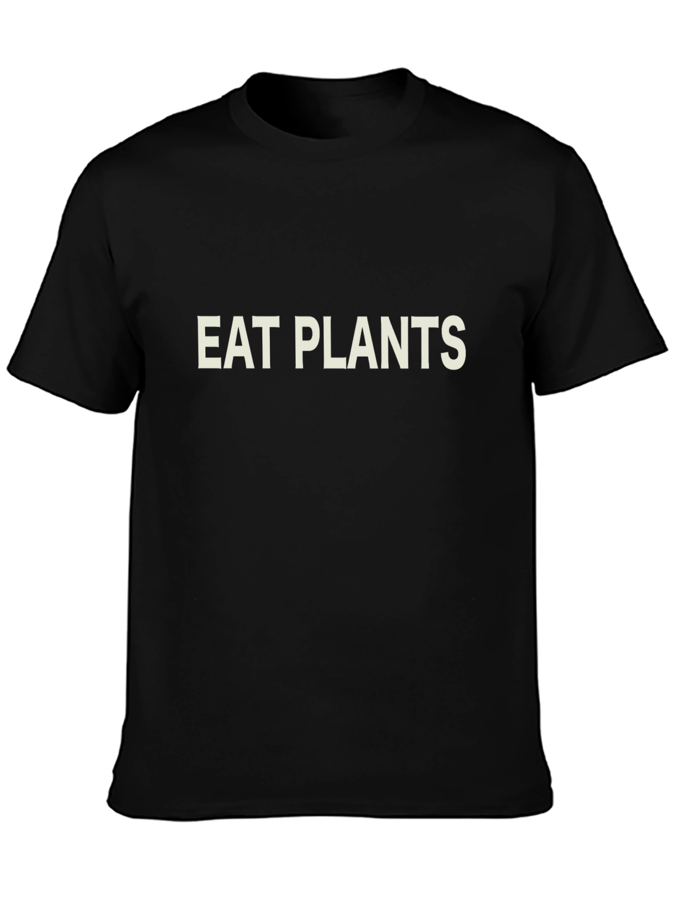 Eat Plants Graphic Tee - Vegan Lifestyle Shirt