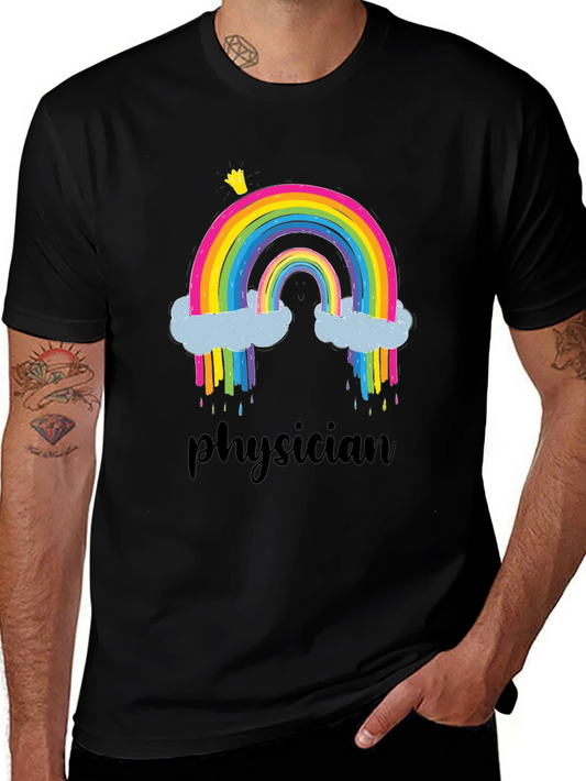 Rainbow Physician T-Shirt - Colorful & Comfy