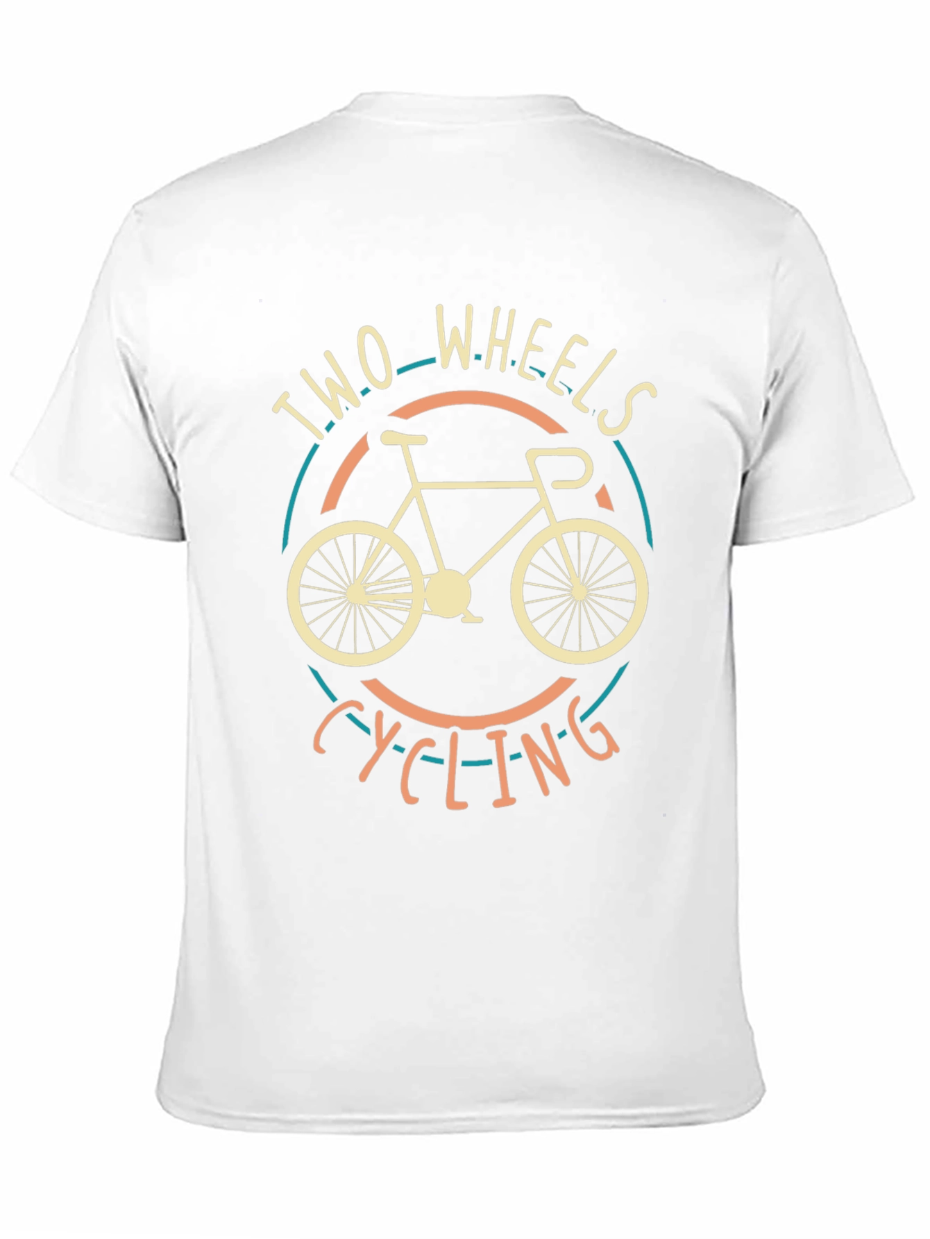 Two Wheels Cycling T-Shirt - Ride in Style