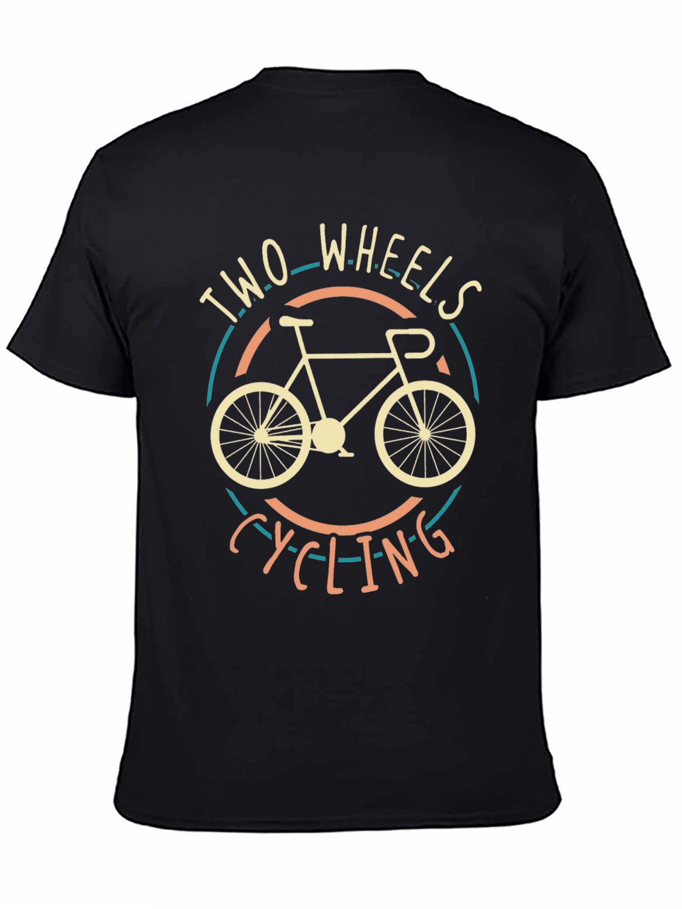 Two Wheels Cycling T-Shirt - Ride in Style