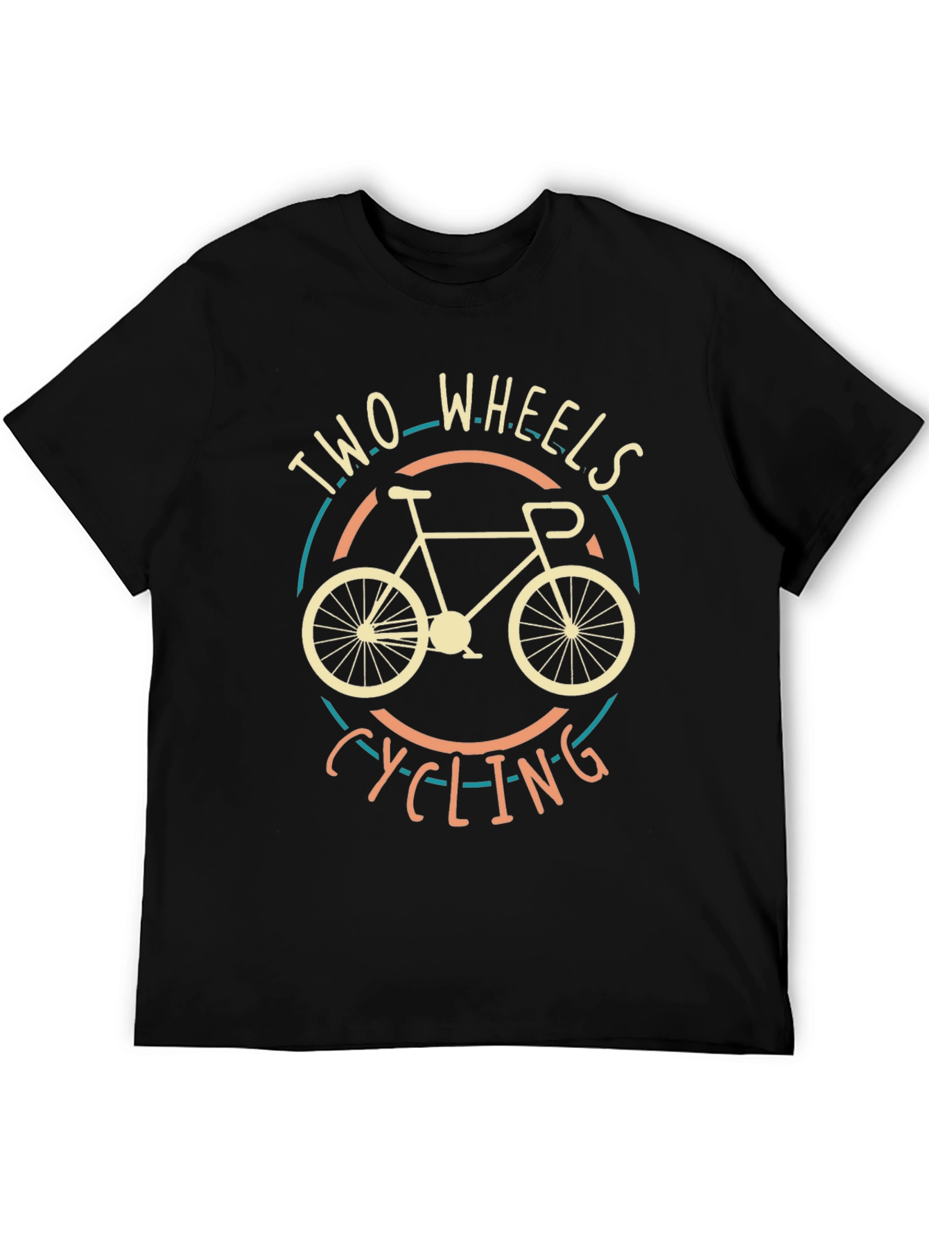 Two Wheels Cycling T-Shirt - Ride in Style
