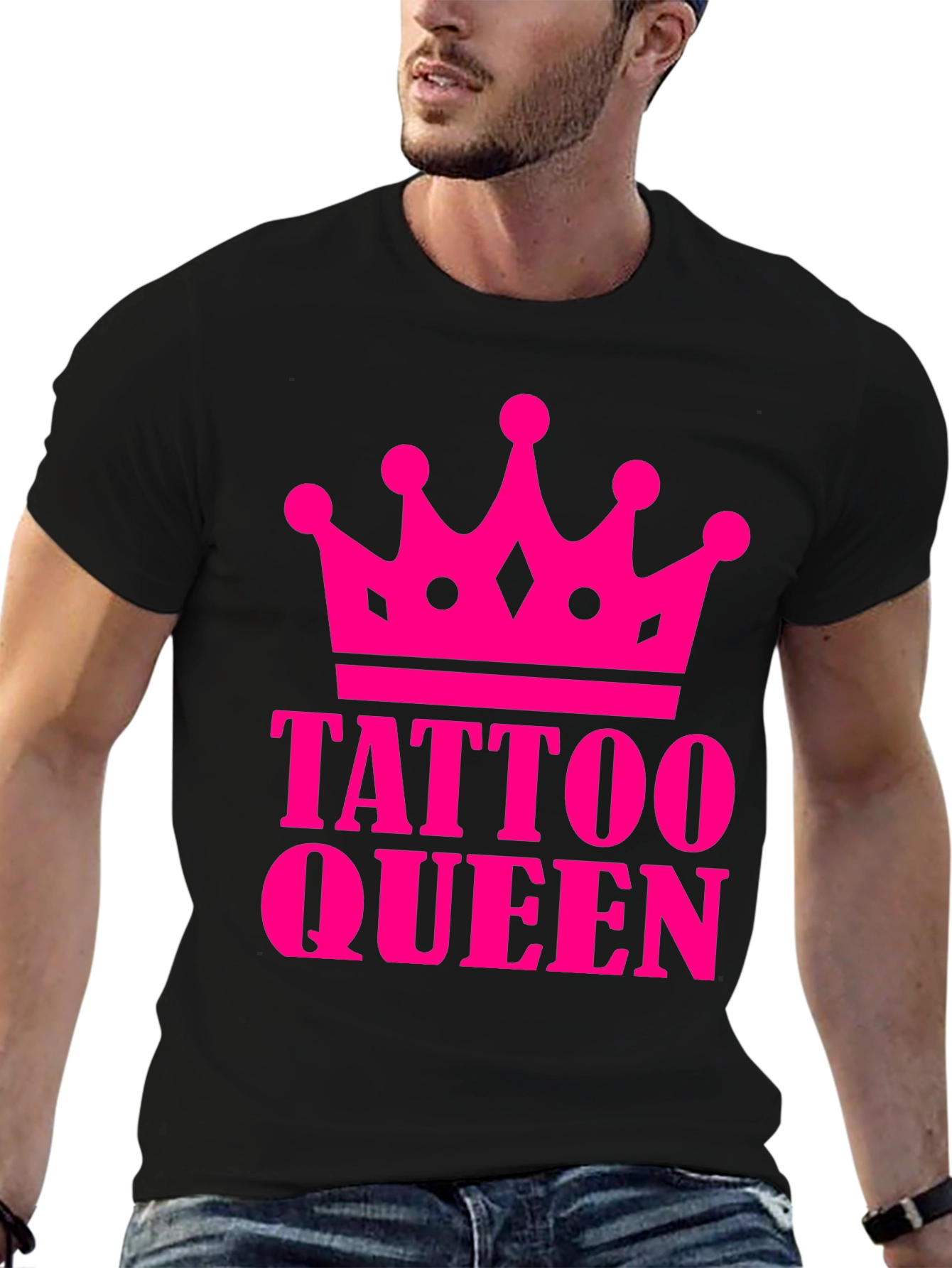 Tattoo Queen Black T-Shirt