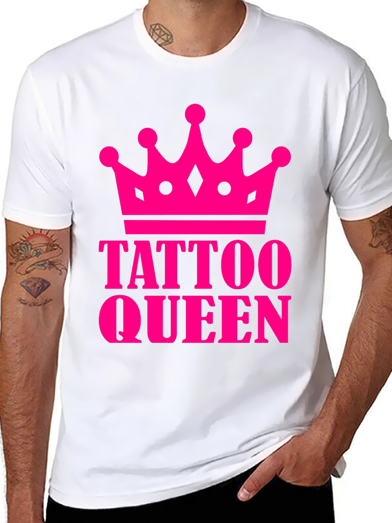 Tattoo Queen Black T-Shirt