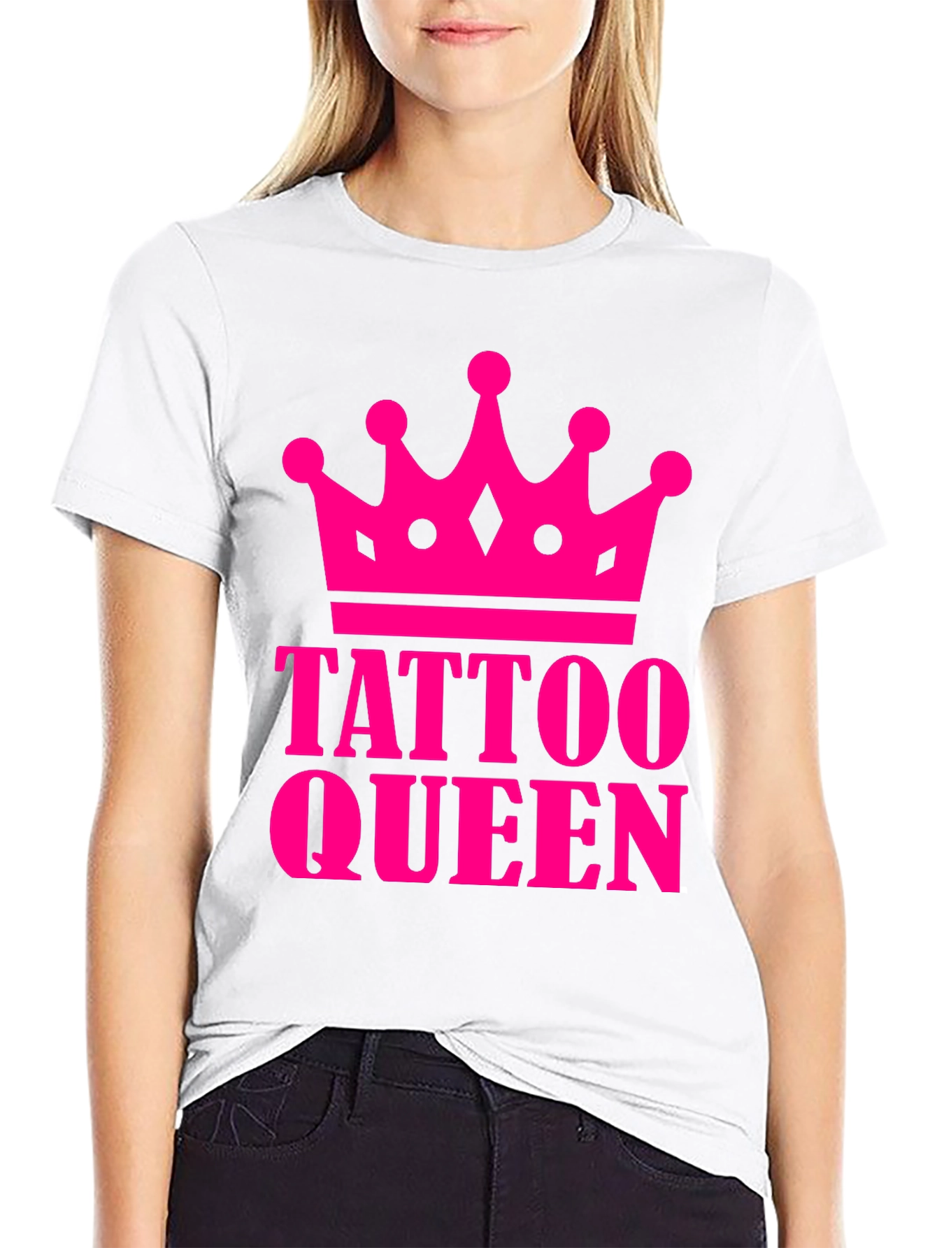 Tattoo Queen Black T-Shirt