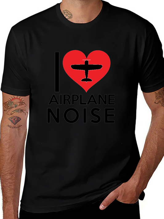 I Heart Airplane Noise T-Shirt