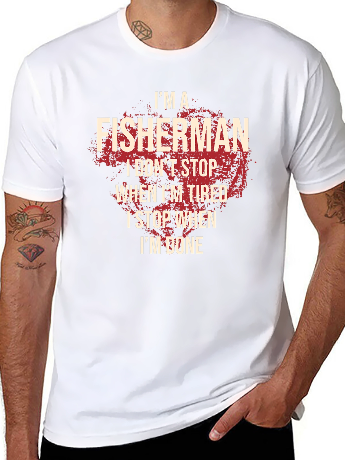 Fisherman T-Shirt: I Stop When Im Done