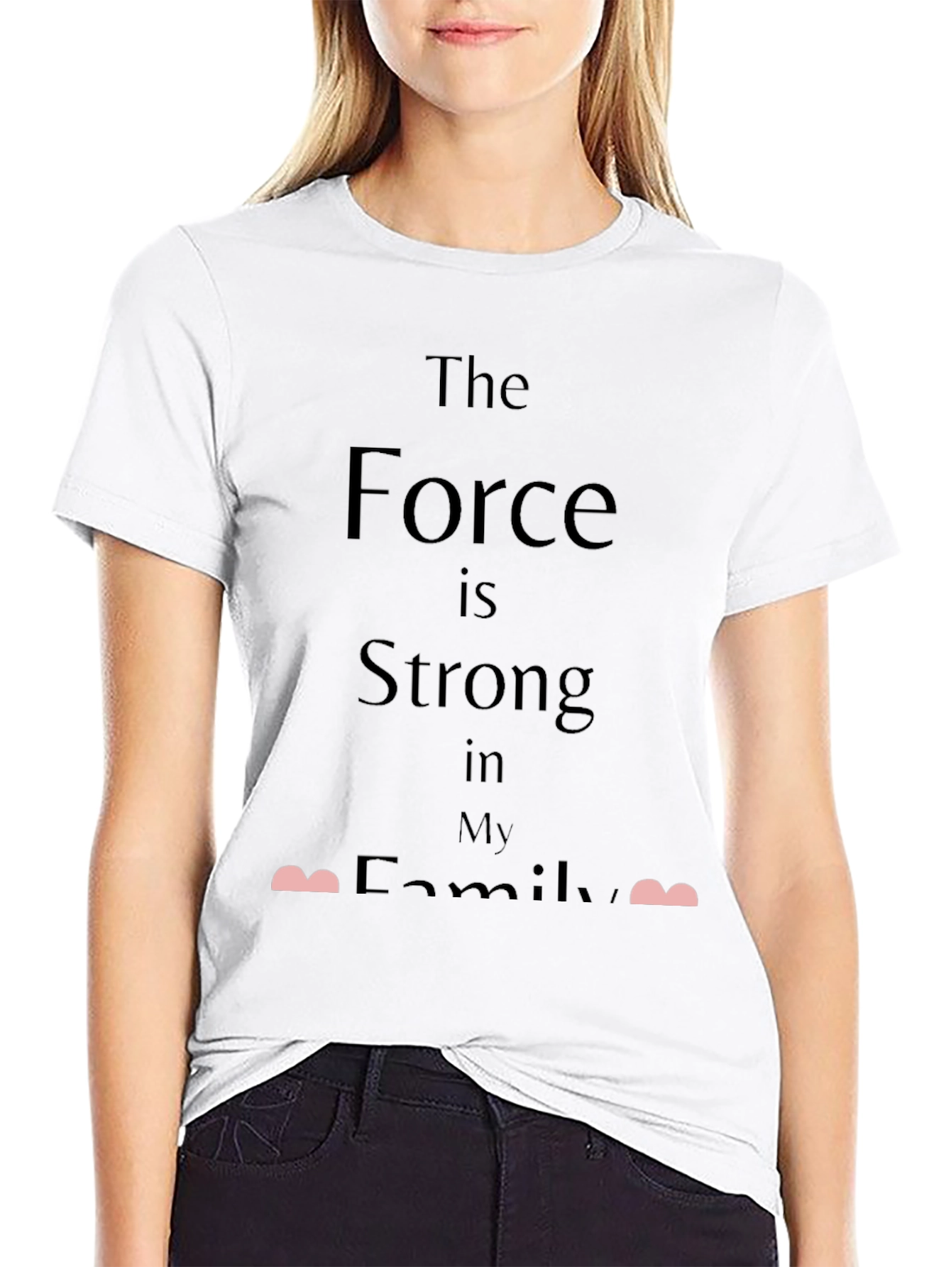 The Force is Strong in My Family T-Shirt