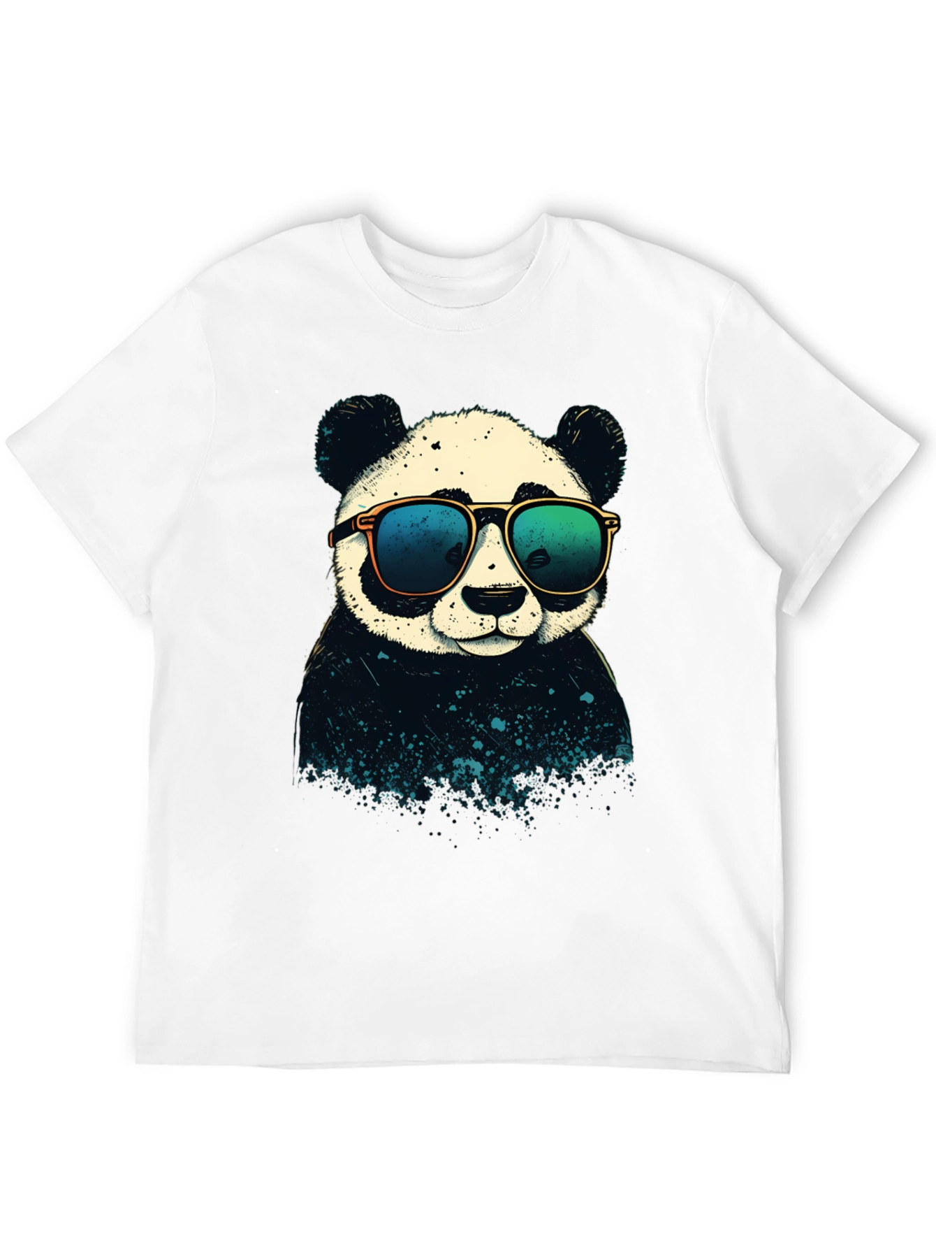 Cool Panda Graphic T-Shirt - Black